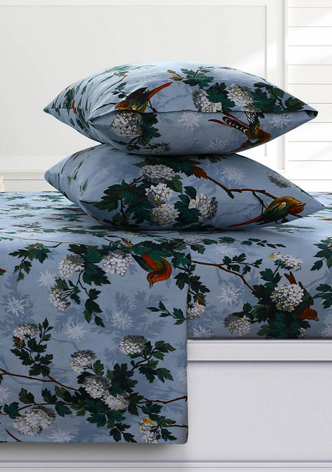 Azores Home Celina Floral 170 GSM Flannel Extra