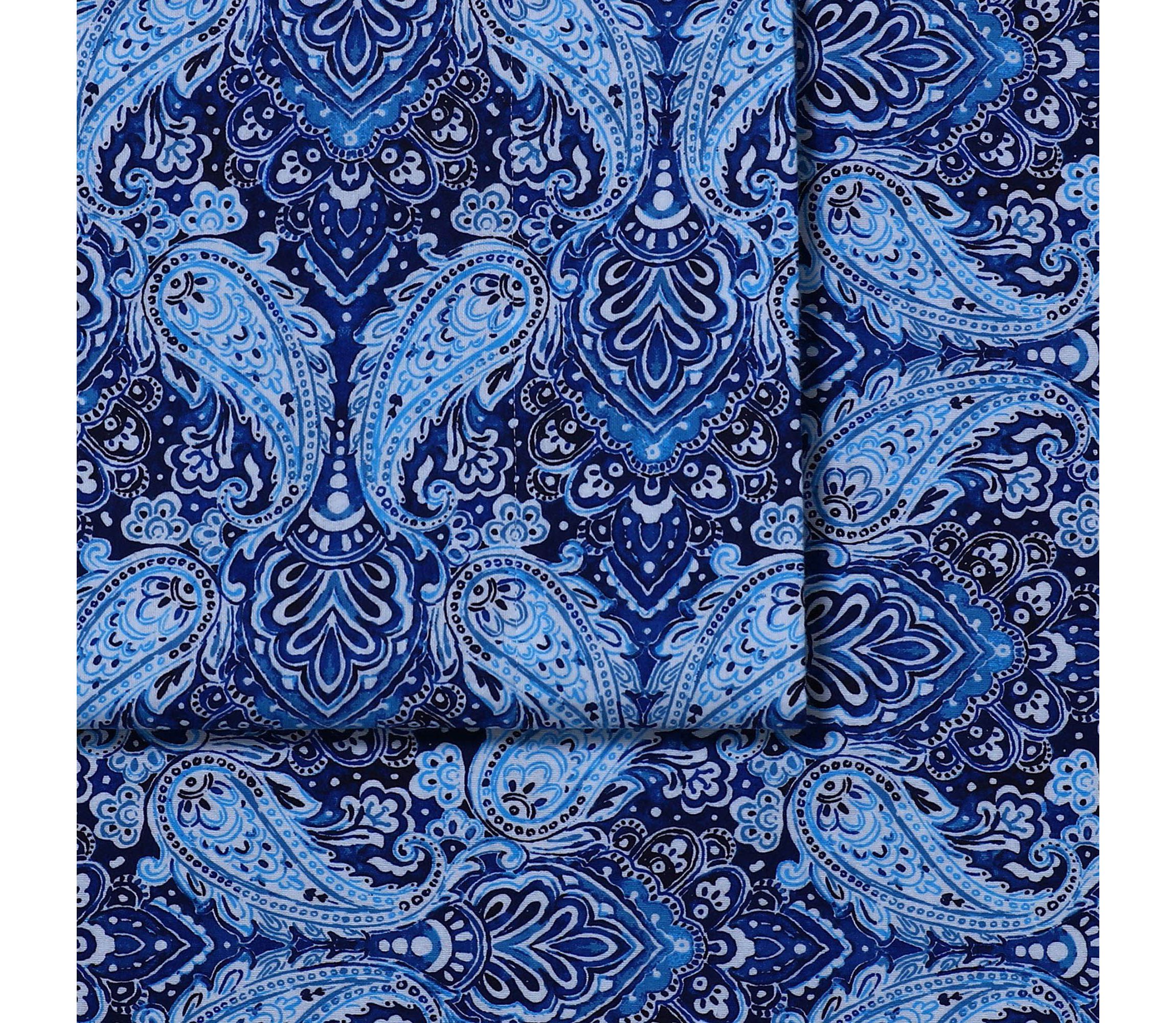 Sofi Paisley 170-GSM Flannel Extra Deep Pocket Sheet Set