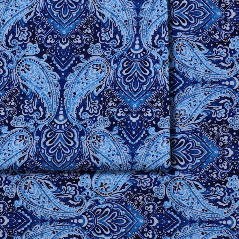 Sofi Paisley 170-GSM Flannel Extra Deep Pocket Sheet Set