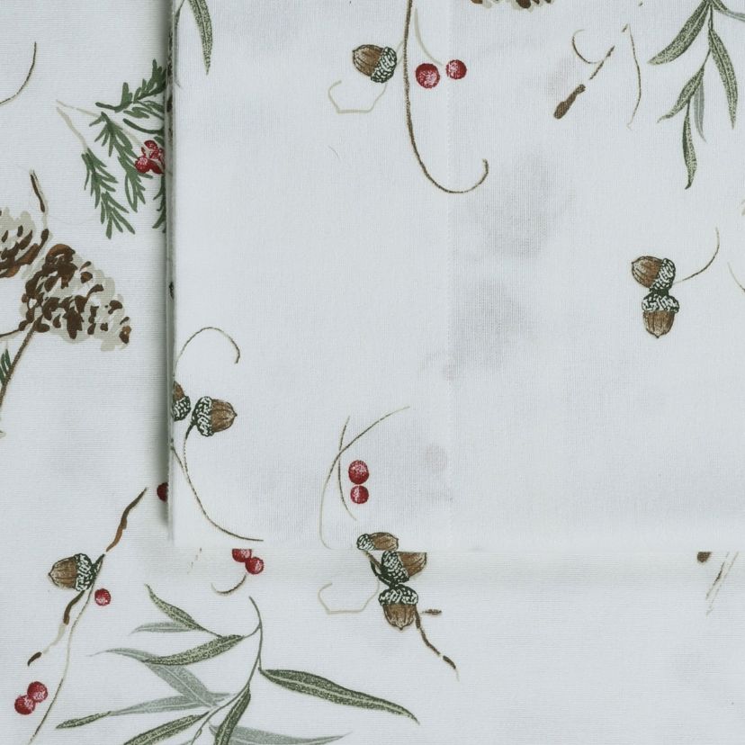 Ava Paisley Portuguese Cotton Flannel Pillowcase Set