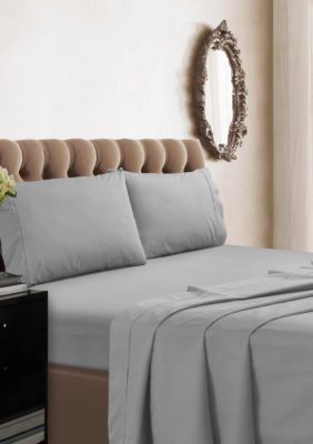 Tribeca Living Percale Extra Deep Pocket Sheet Set | belk