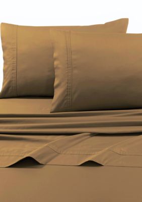 modern.southern.home.300 thread count solid cotton sateen sheet se