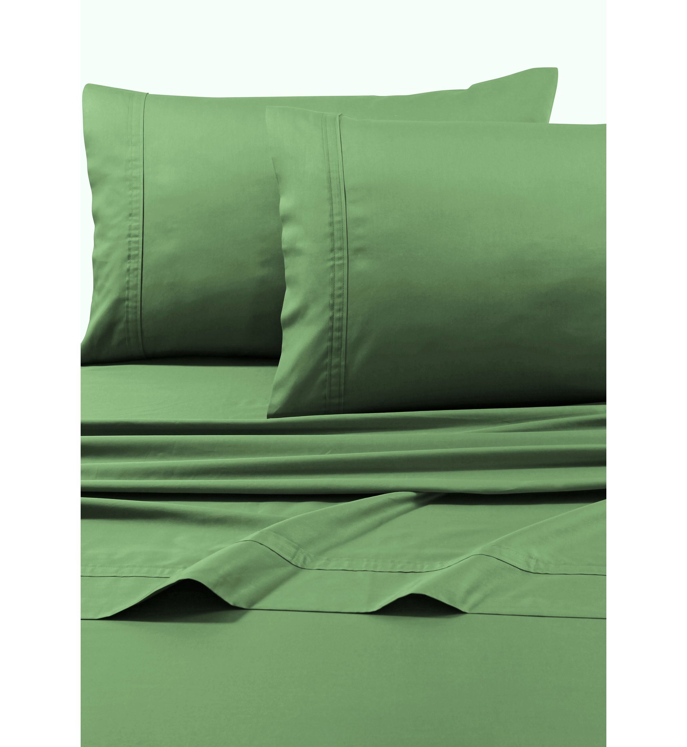 Set of 2 500 Thread Count Cotton Sateen Pillowcases