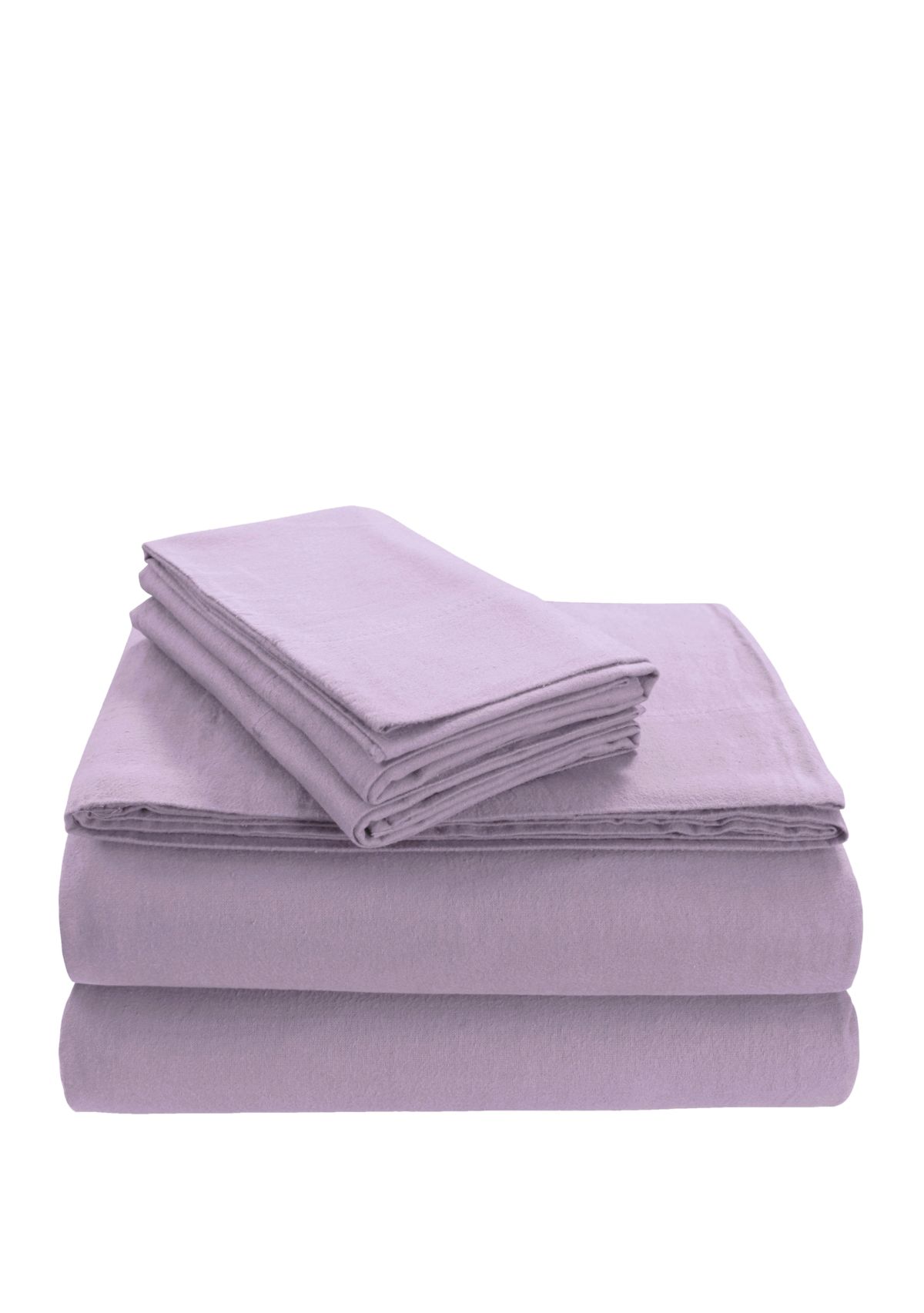 Flannel 170 GSM Cotton Solid Extra Deep Pocket Sheet Set