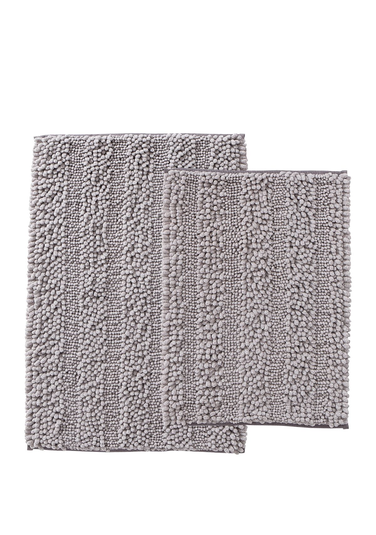 Heathered Noodle 2 Piece Bath Rugs