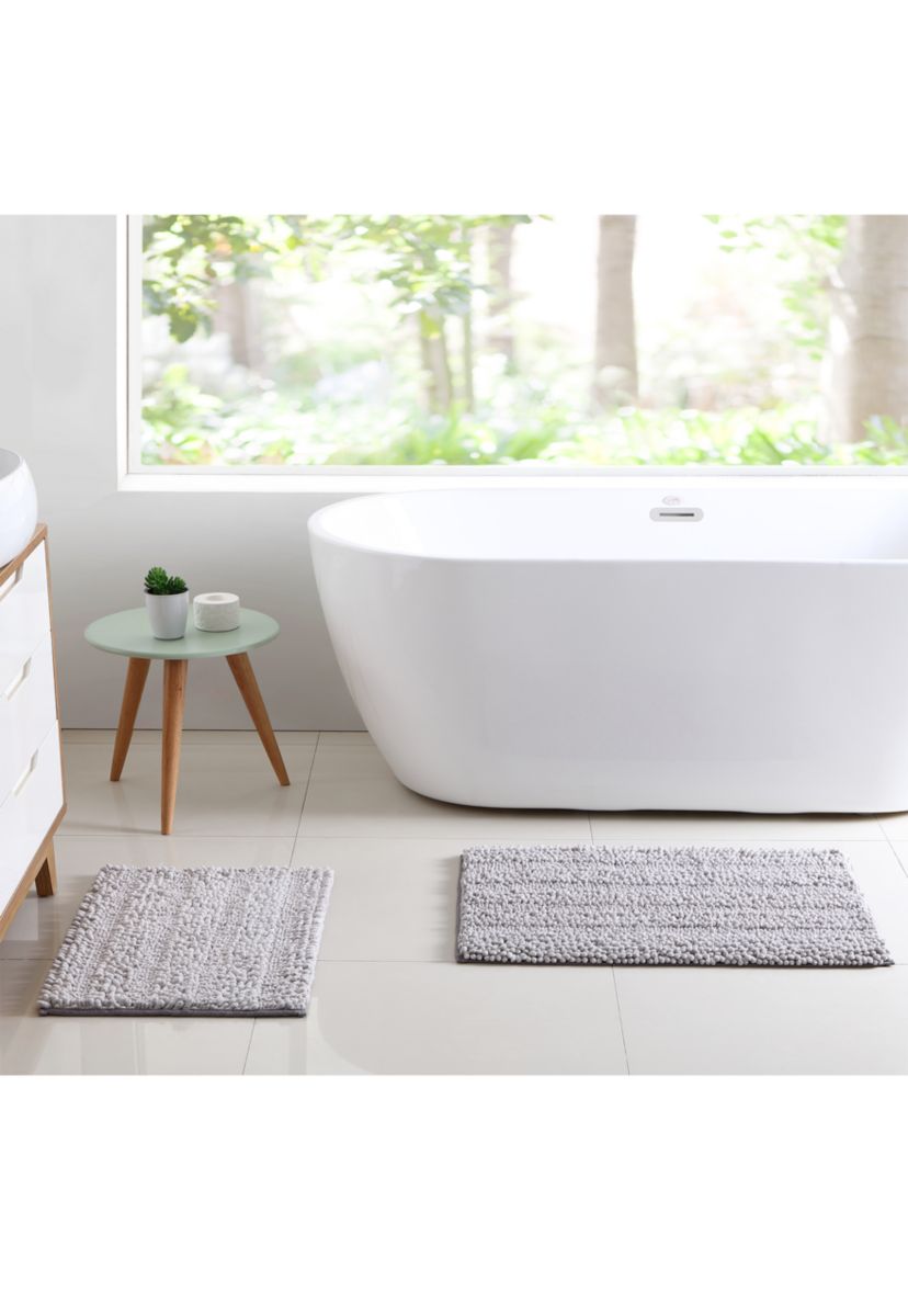 Heathered Noodle 2 Piece Bath Rugs