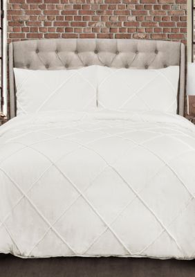 Lush Decor Diamond Pom Pom Comforter Belk