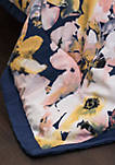 Floral Watercolor Comforter Set 