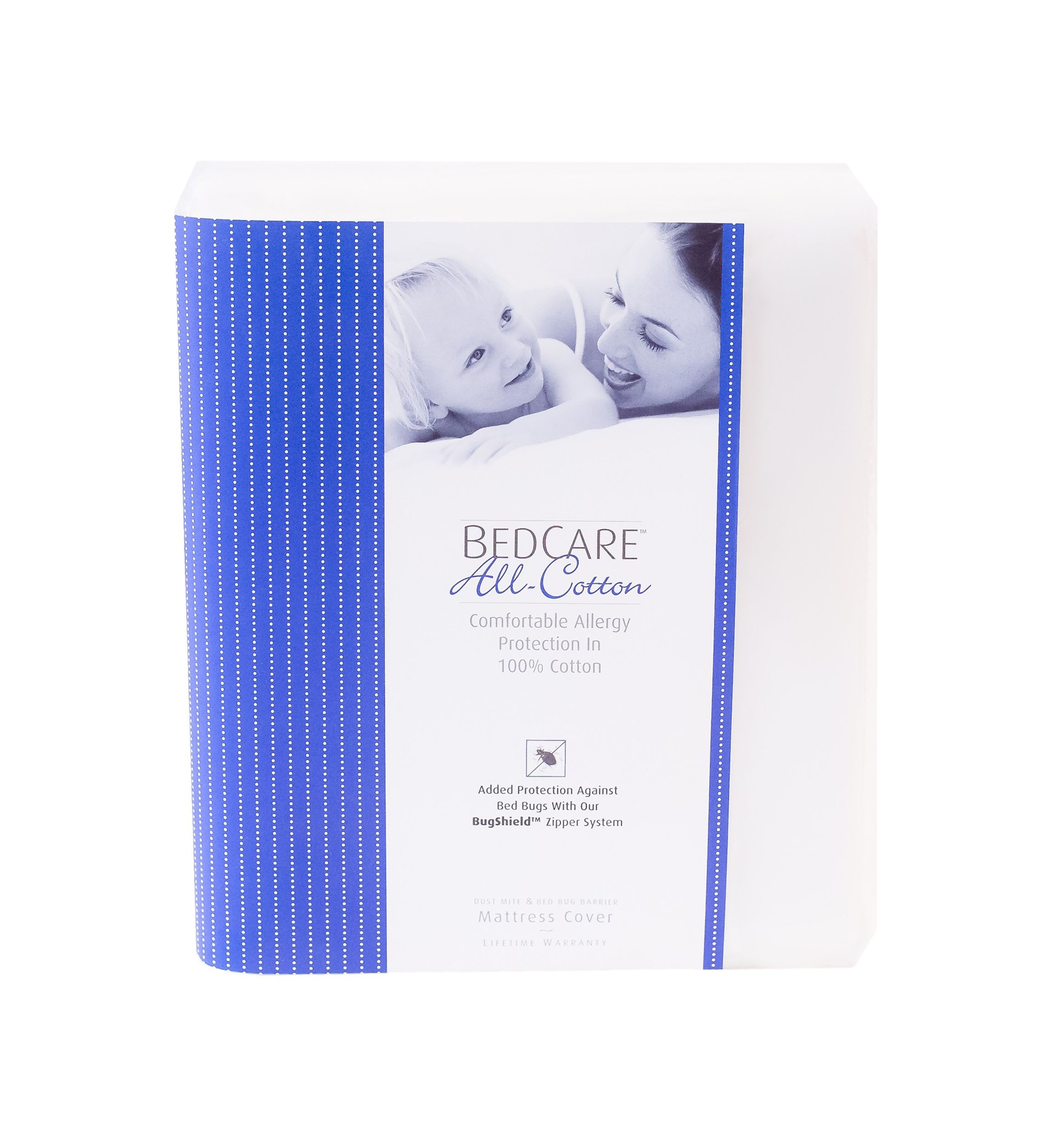 6 in Deep All Cotton Allergy Crib Mattress Cover