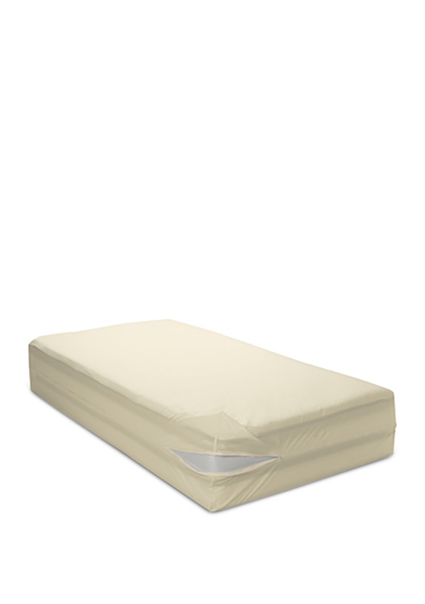 18 in Deep Organic All Cotton Allergy Mattress Cover 