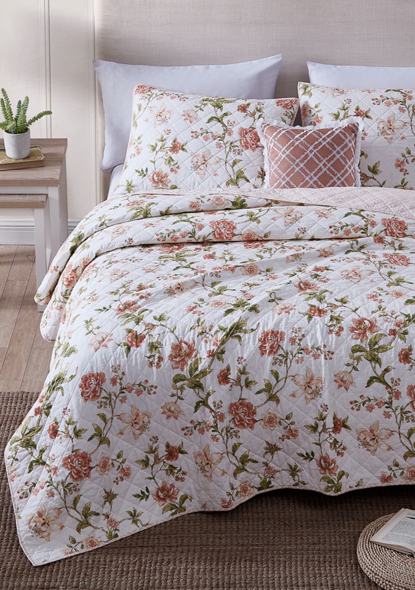 Cherry Blossom 3-Piece Quilt Set