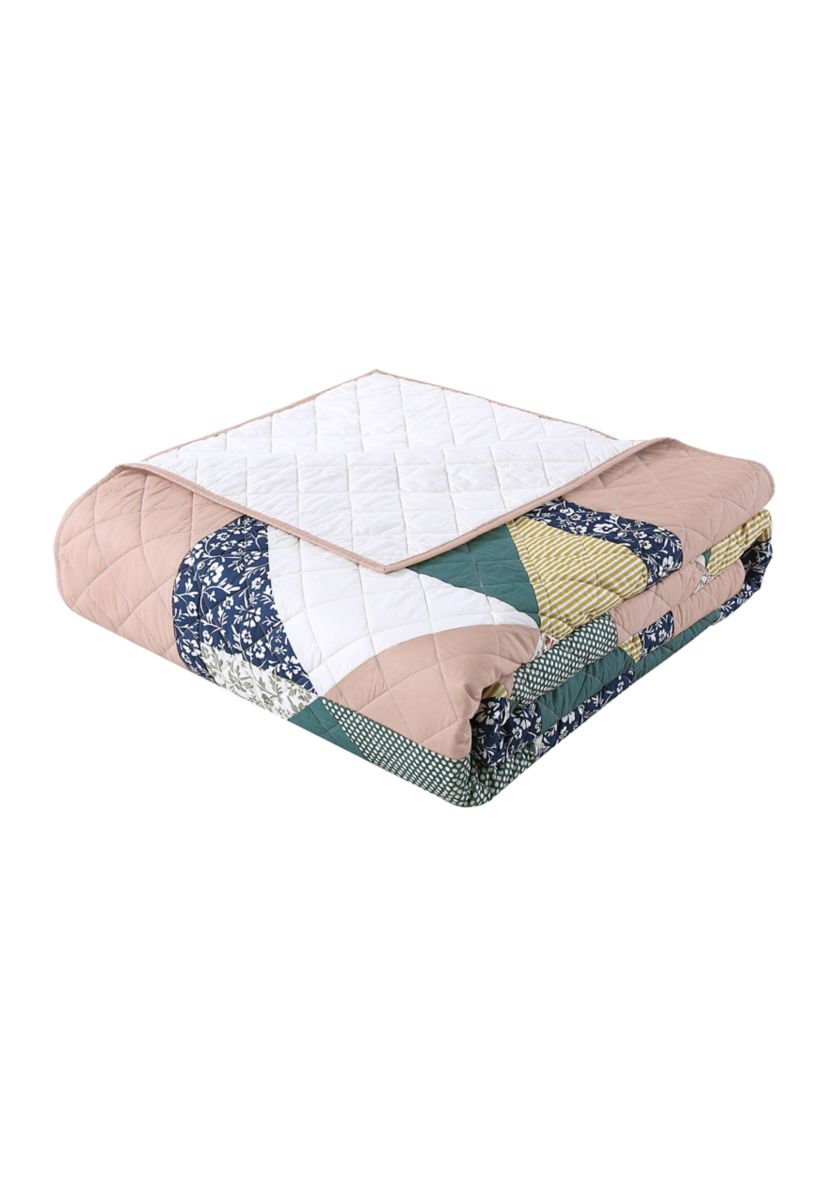 Floral Patchwork Quilt Set