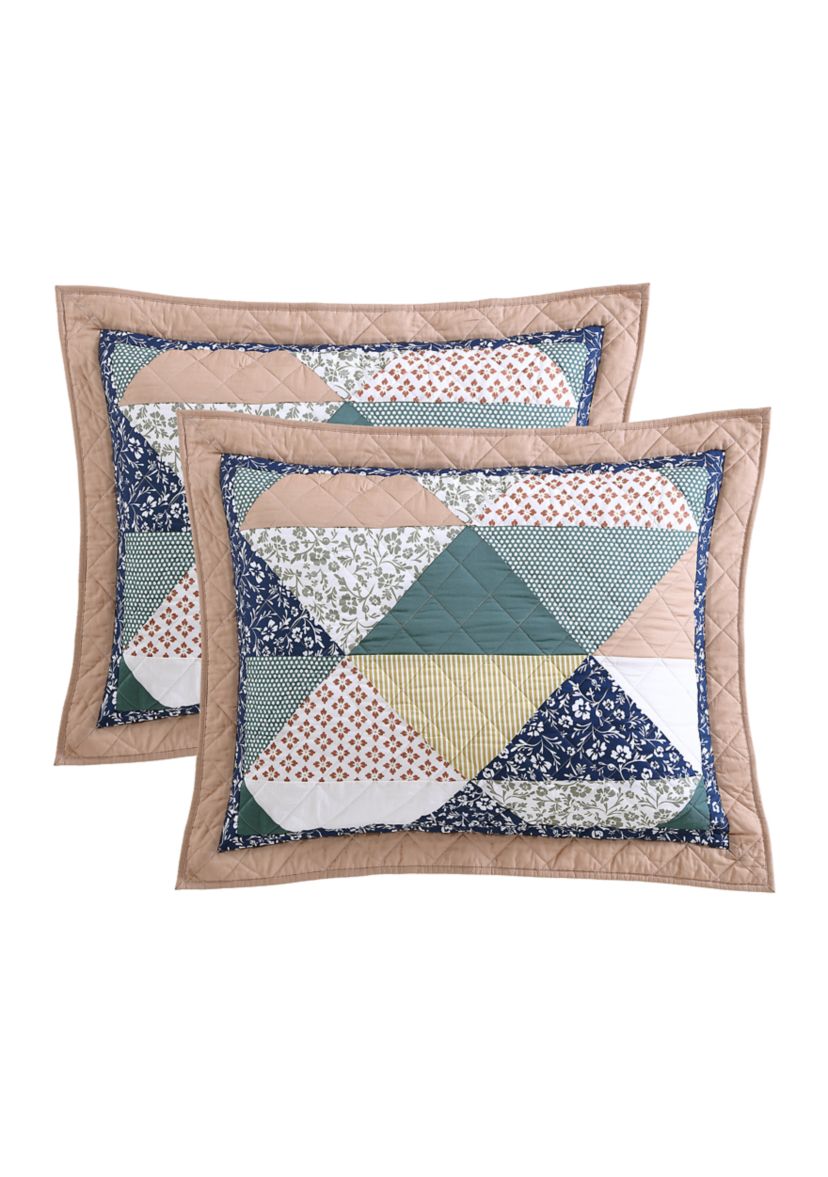 Floral Patchwork Quilt Set