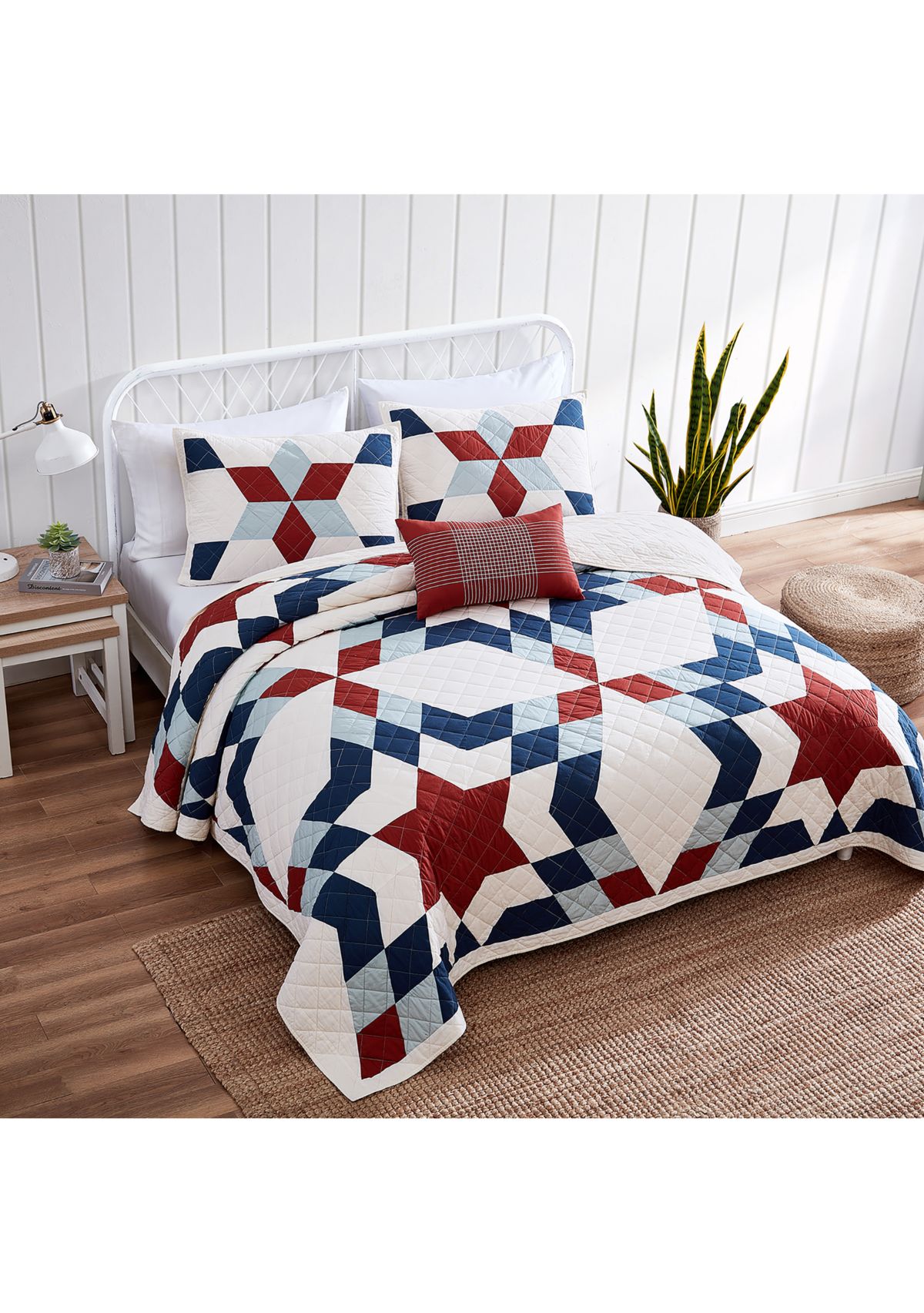 Americana Star Quilt Set