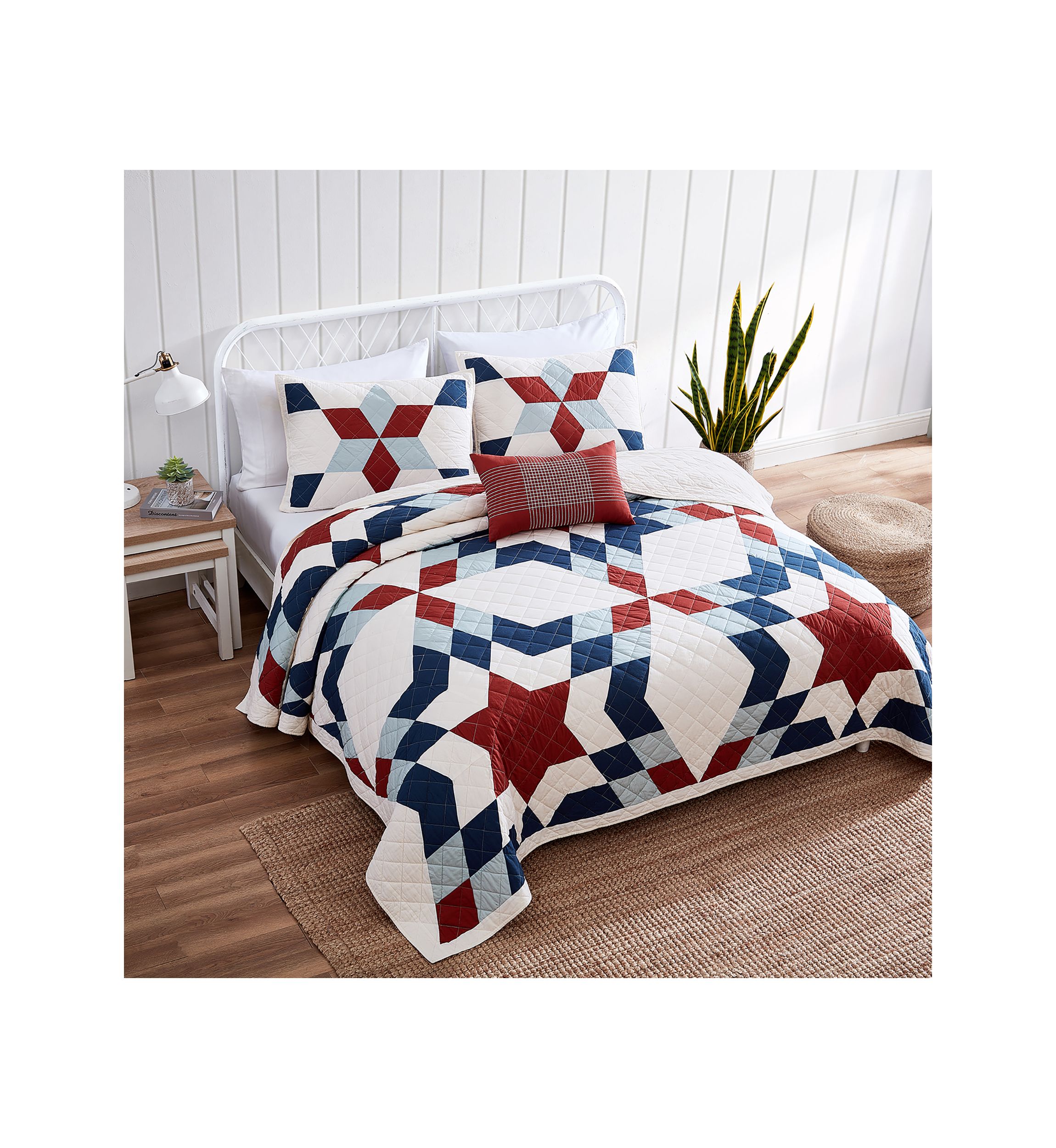 Americana Star Quilt Set