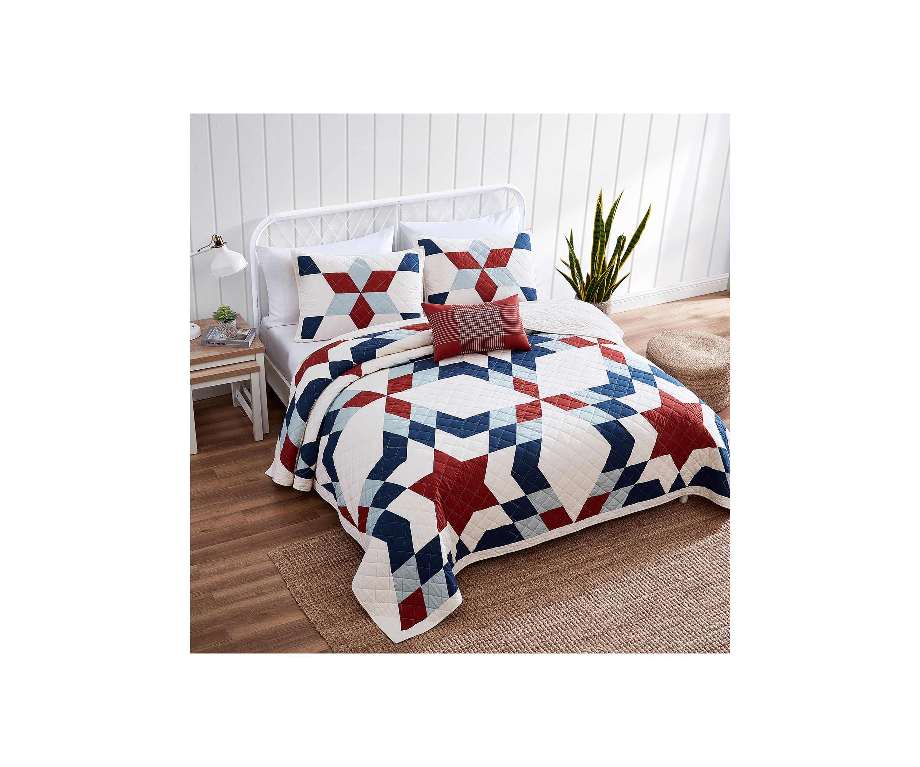 Americana Star Quilt Set