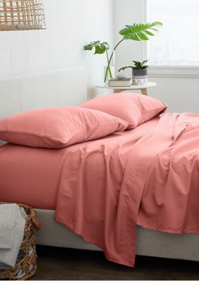 Luxury Inn Premium Ultra Soft Wrinkle Free 4 Piece Bed Sheet Set, King