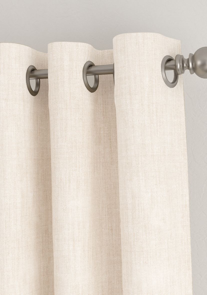 2 Panel 100% Total Blackout Grommet Curtains