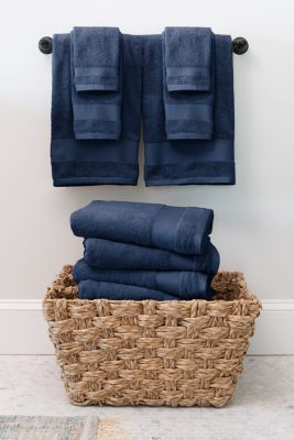Towels 6-Pack 100% Cotton Bathroom Essentials