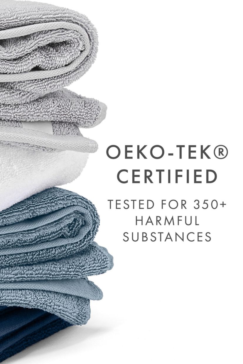 Towels 4-Pack 100% Cotton Bathroom Essentials