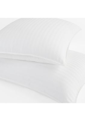 Plush Down Alternative Gel-Fiber Pillows - 2 Pack