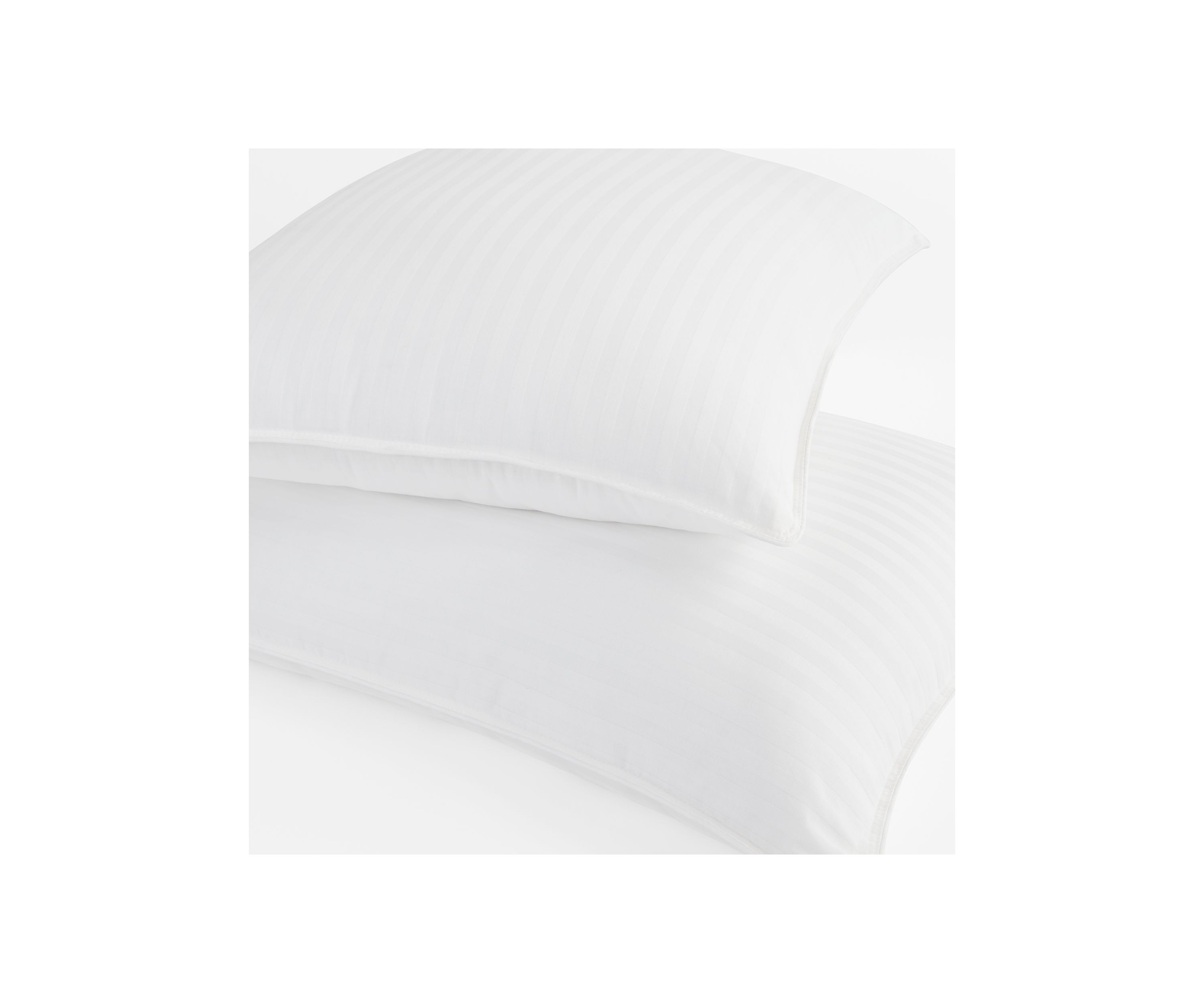 Plush Down Alternative Gel-Fiber Pillows - 2 Pack