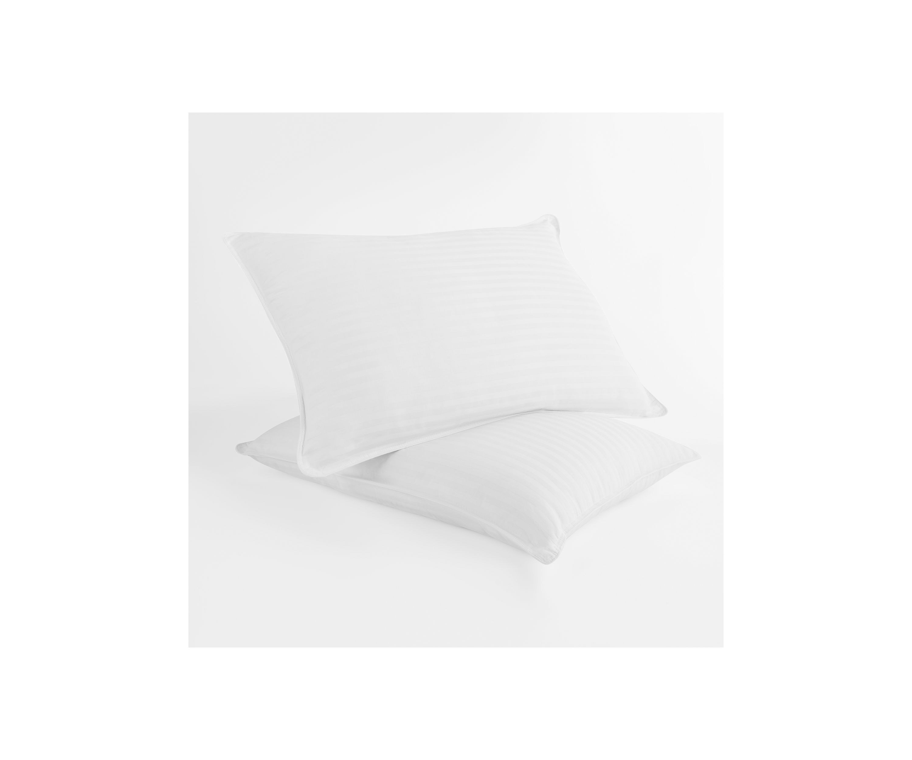 Plush Down Alternative Gel-Fiber Pillows - 2 Pack