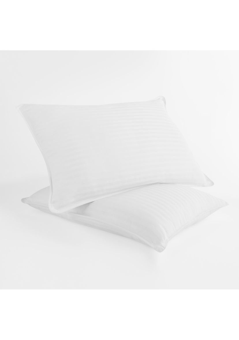Plush Down Alternative Gel-Fiber Pillows - 2 Pack