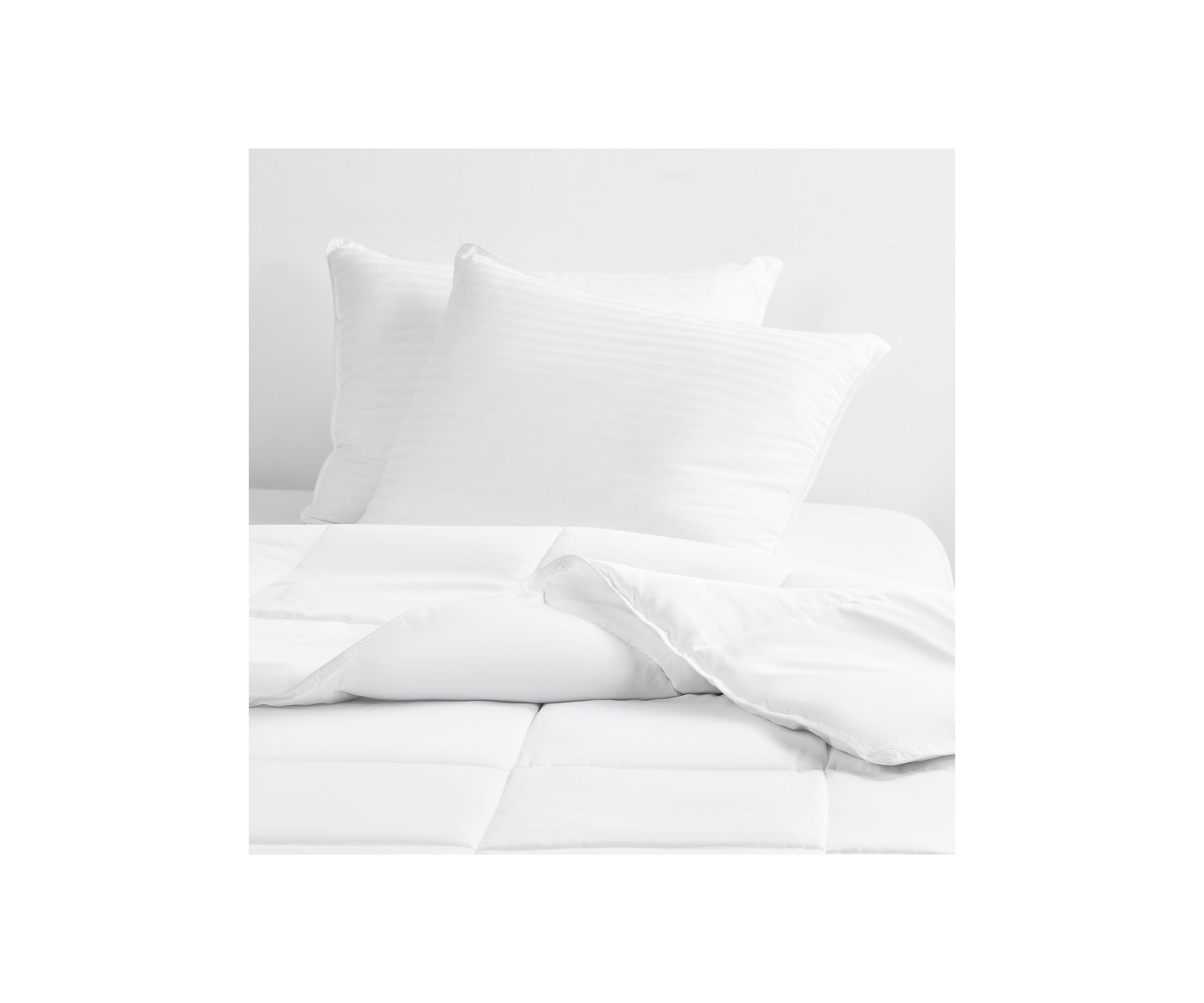Plush Down Alternative Gel-Fiber Pillows - 2 Pack