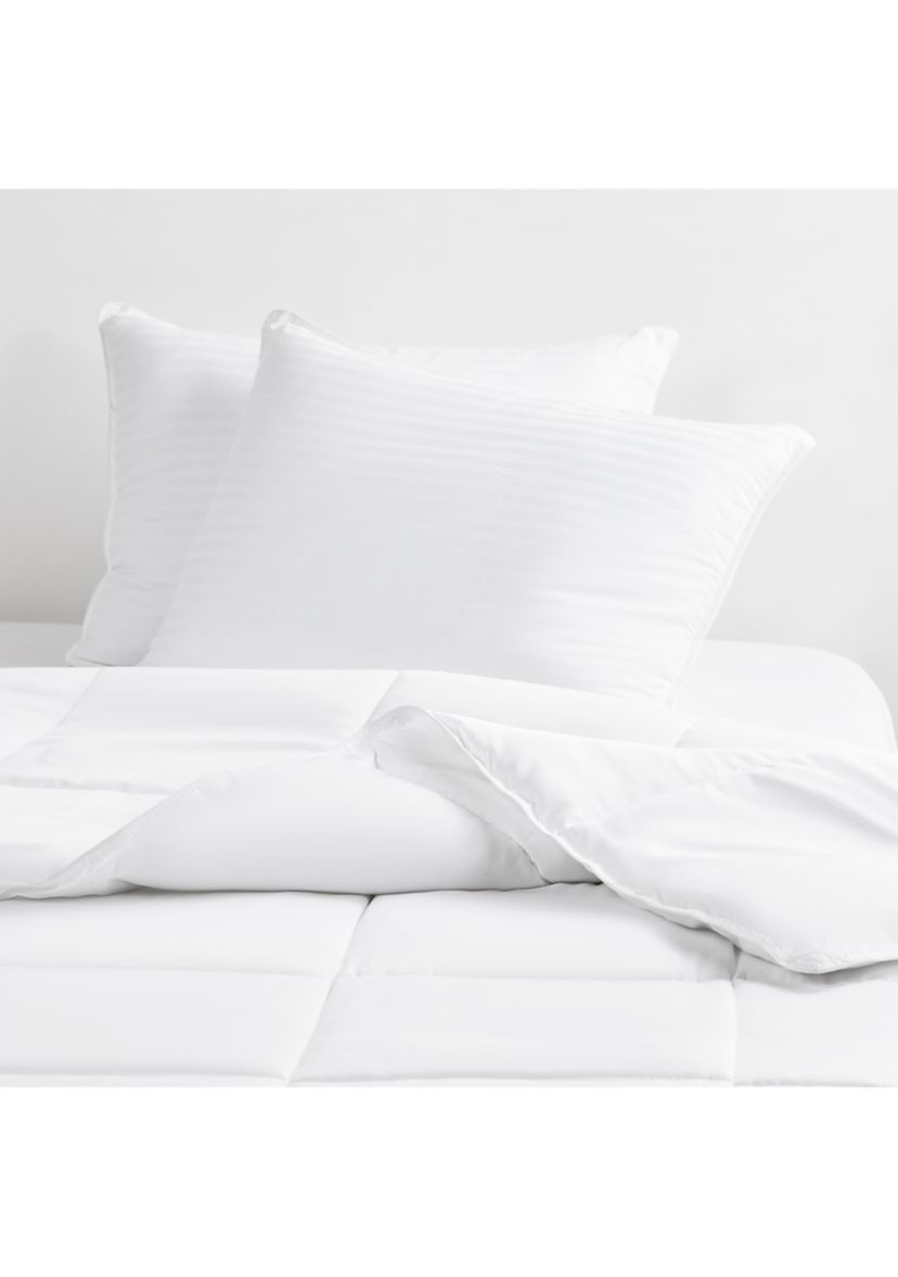 Plush Down Alternative Gel-Fiber Pillows - 2 Pack