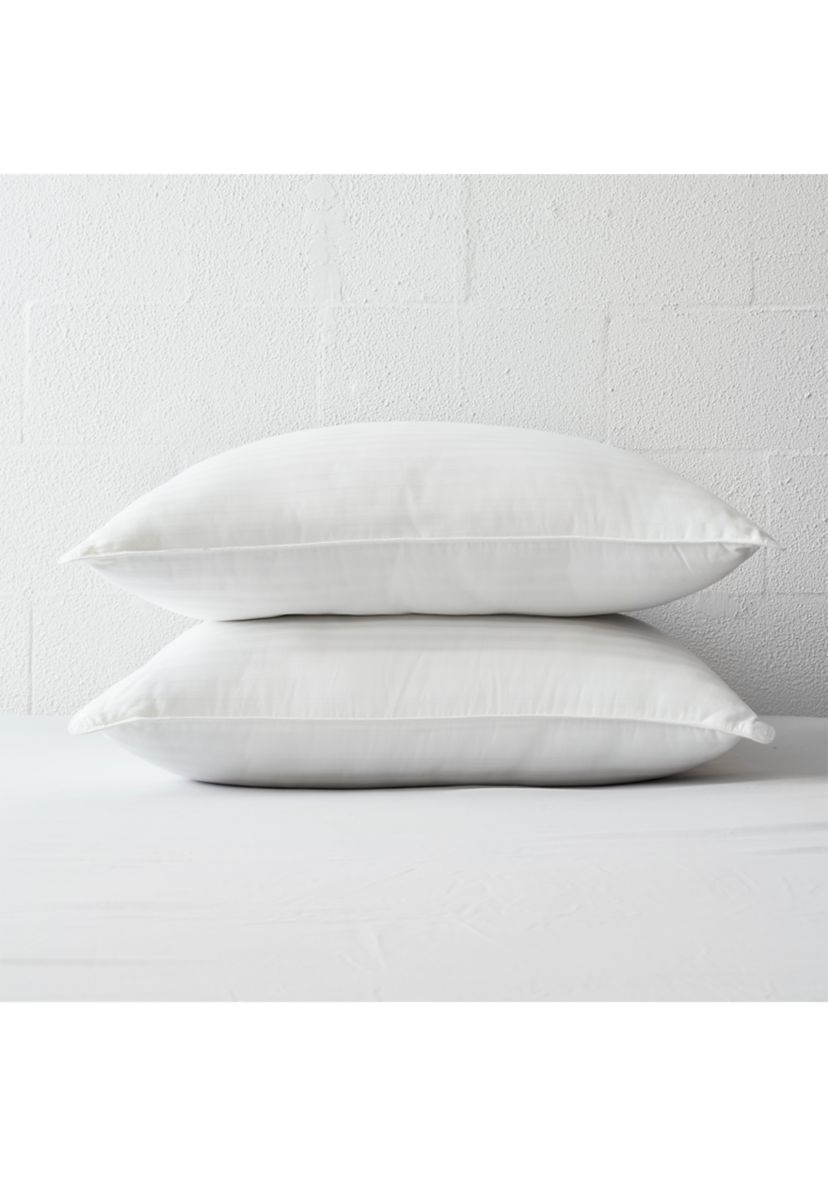 Plush Down Alternative Gel-Fiber Pillows - 2 Pack