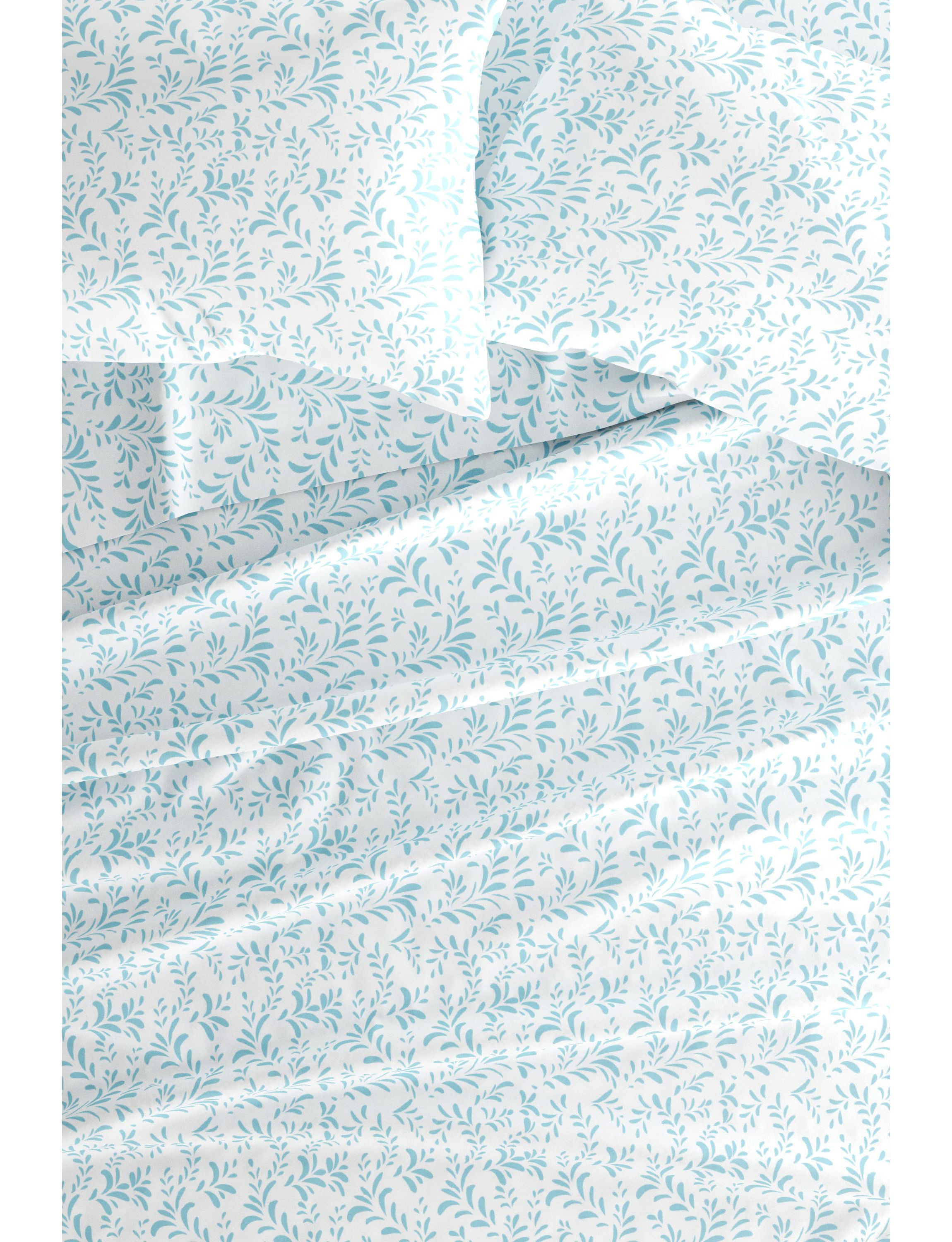 Sheet Set 4-Piece Patterned Microfiber Bohemian Ultra Soft Bedding