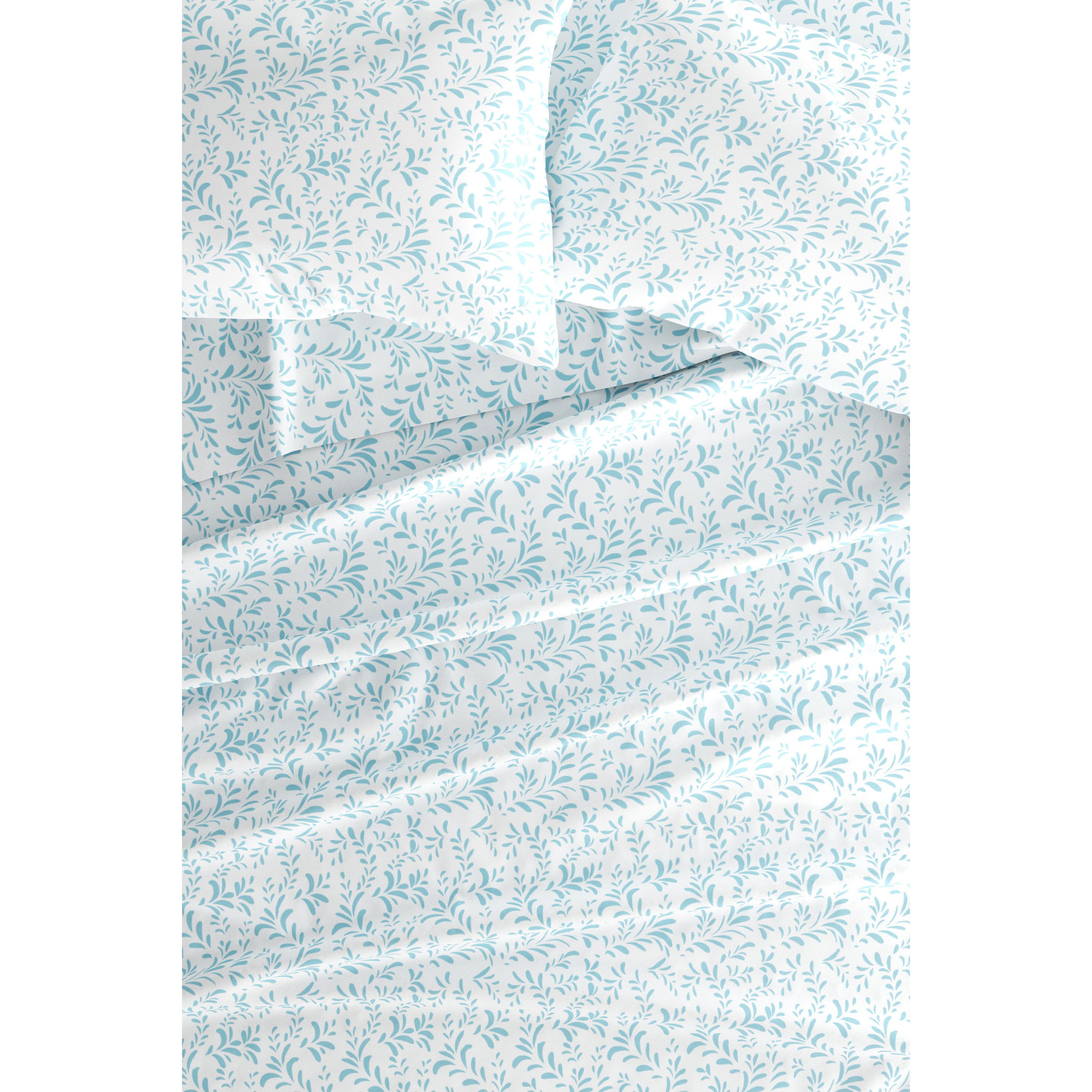 Sheet Set 4-Piece Patterned Microfiber Bohemian Ultra Soft Bedding