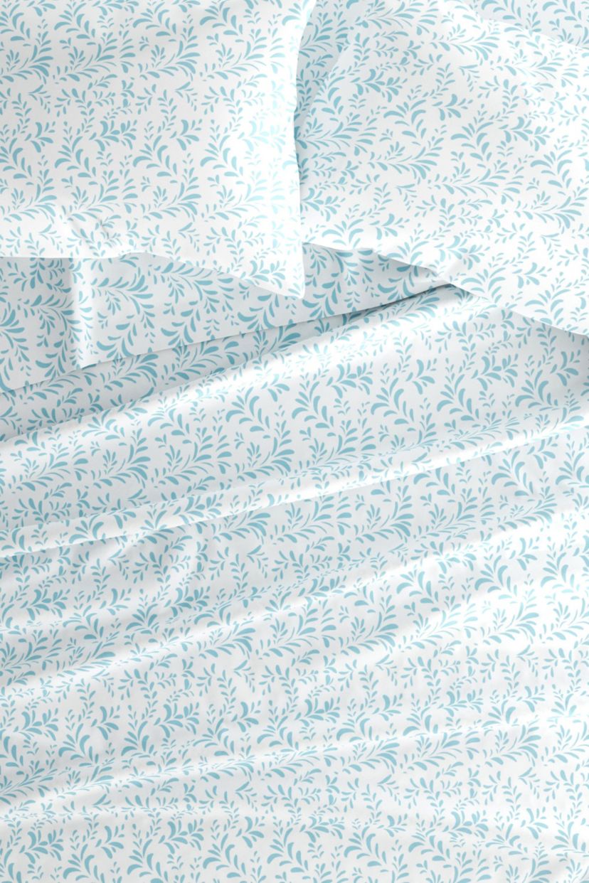 Sheet Set 4-Piece Patterned Microfiber Bohemian Ultra Soft Bedding