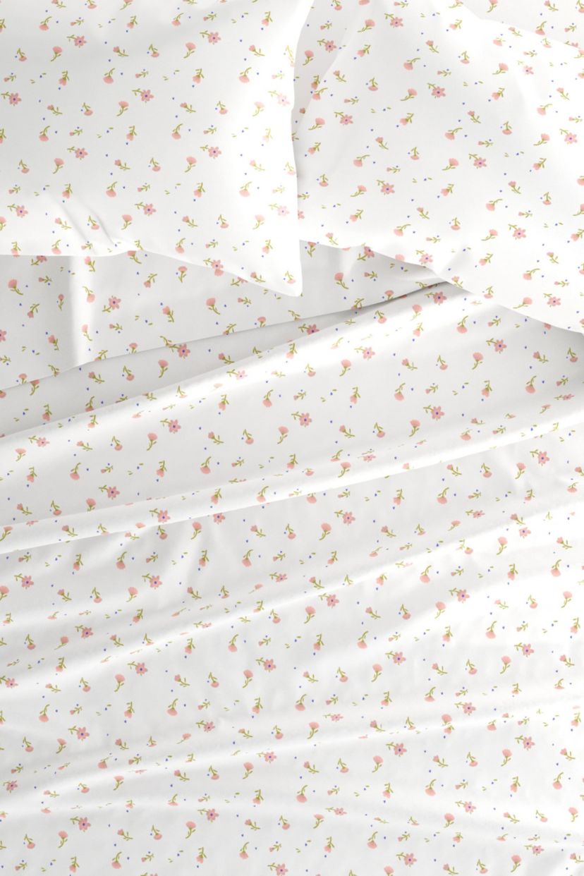 Sheet Set 4-Piece Patterned Microfiber Classic Essentials Ultra Soft Bedding