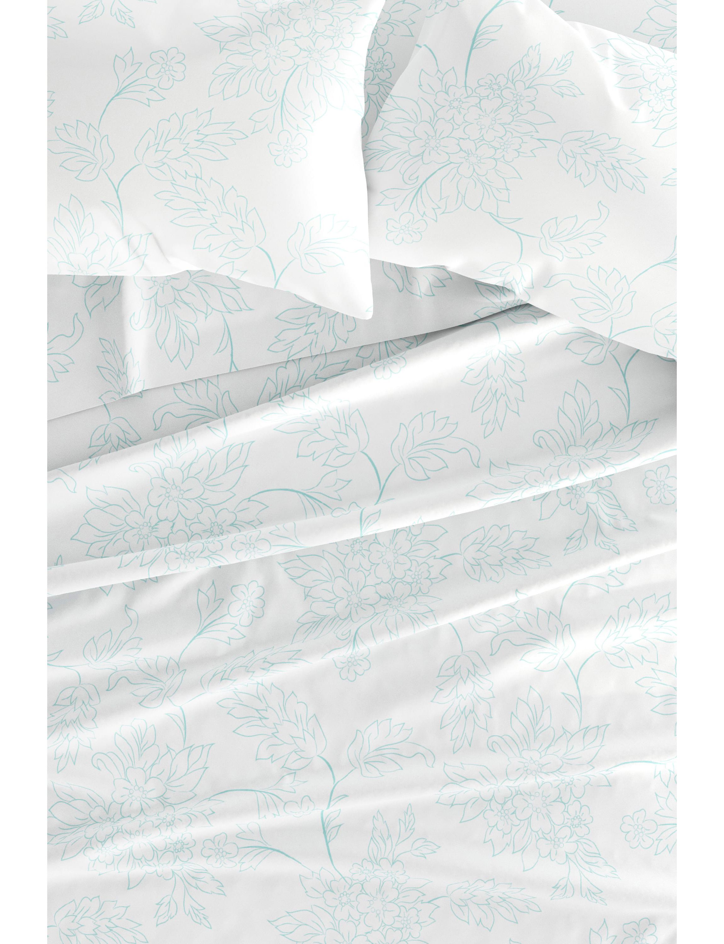 Sheet Set 3-Piece Patterned Microfiber Bohemian Ultra Soft Bedding