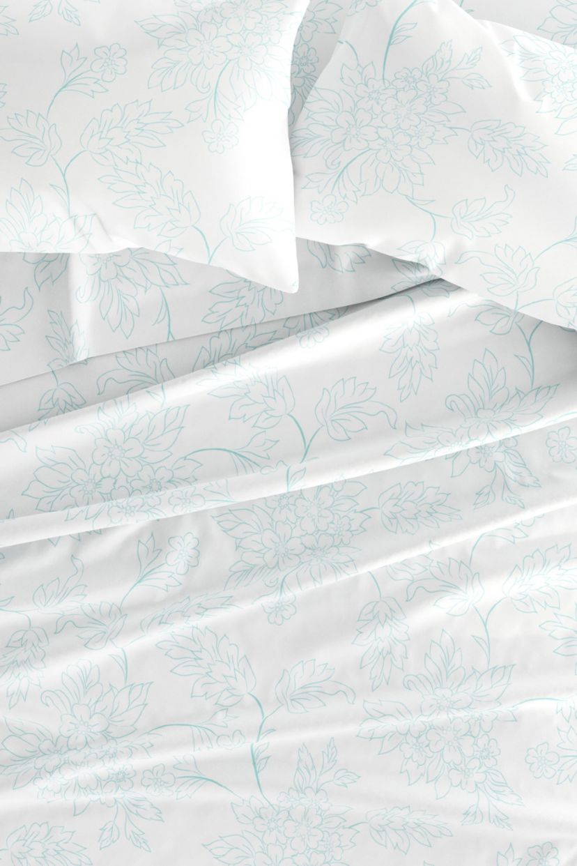 Sheet Set 3-Piece Patterned Microfiber Bohemian Ultra Soft Bedding