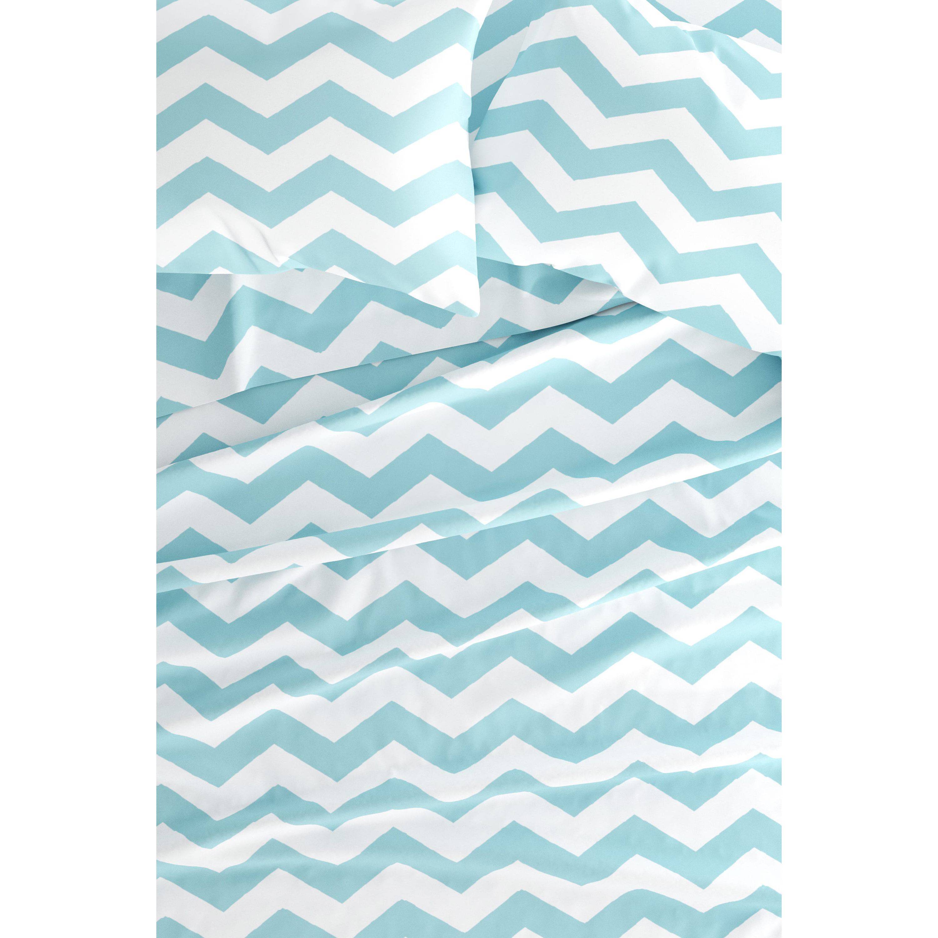 Sheet Set 4-Piece Patterned Microfiber Geometric Ultra Soft Bedding