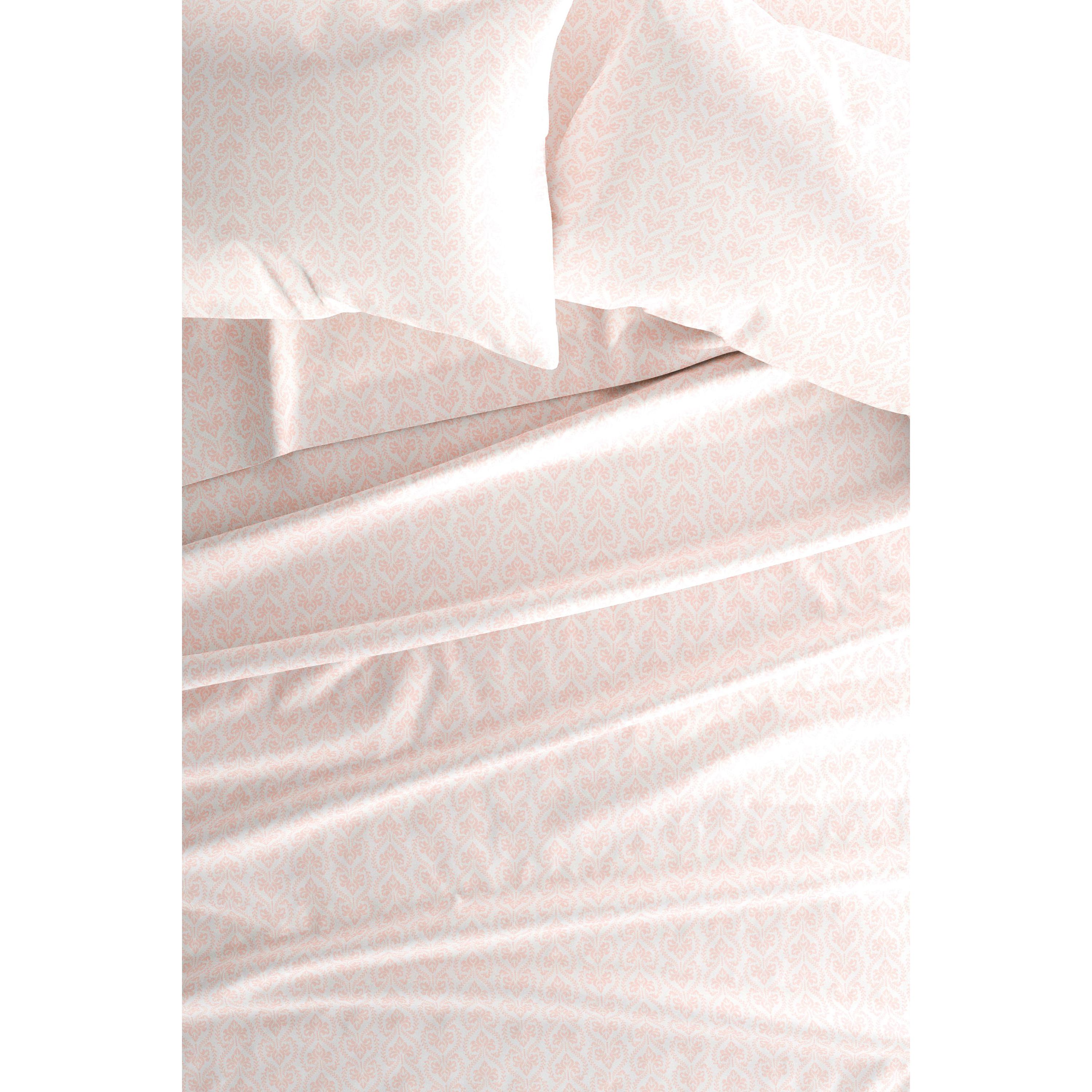 Sheet Set 4-Piece Patterned Microfiber Classic Essentials Ultra Soft Bedding