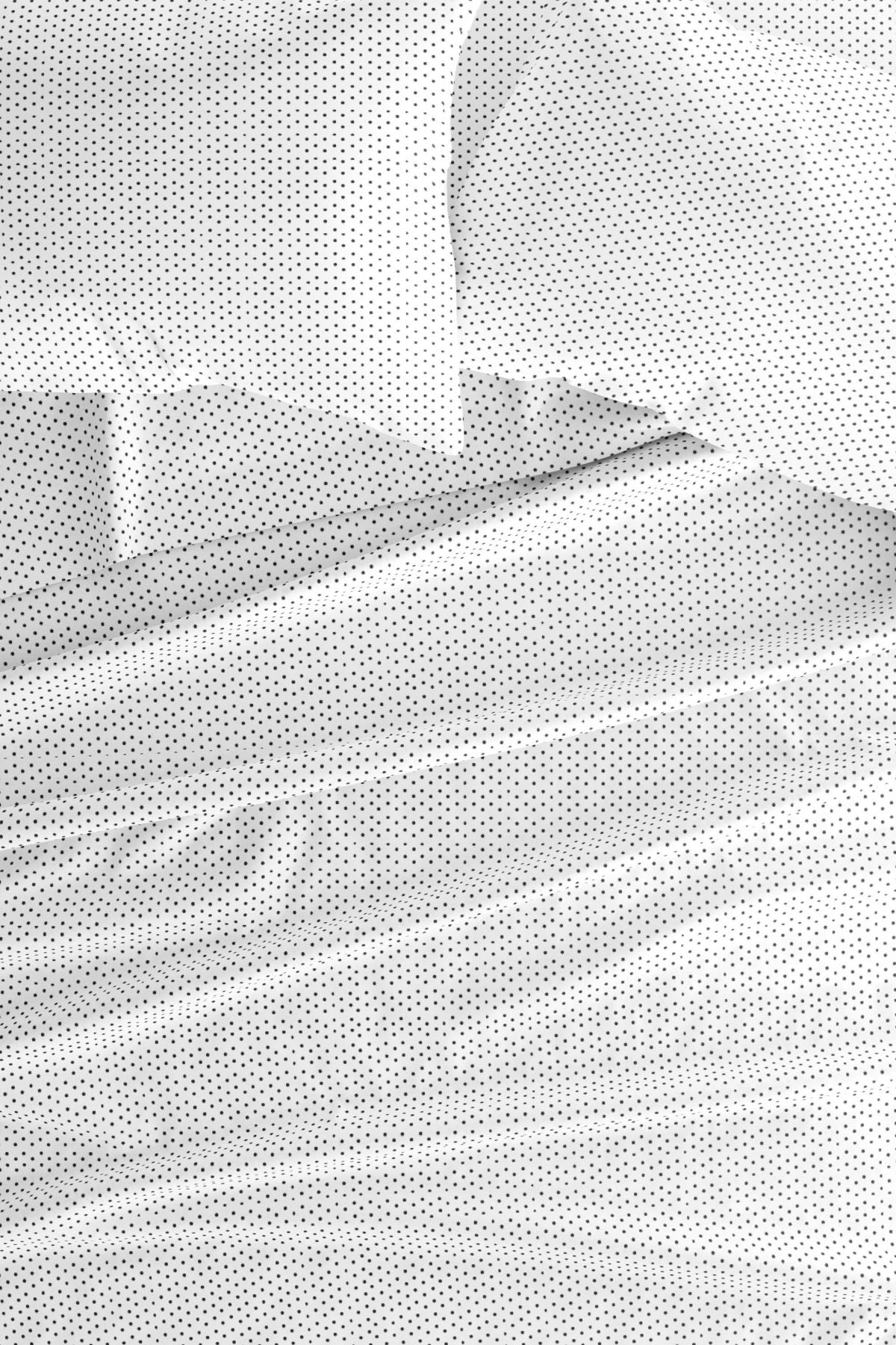 Sheet Set 3-Piece Patterned Microfiber Dots & Stripes Ultra Soft Bedding