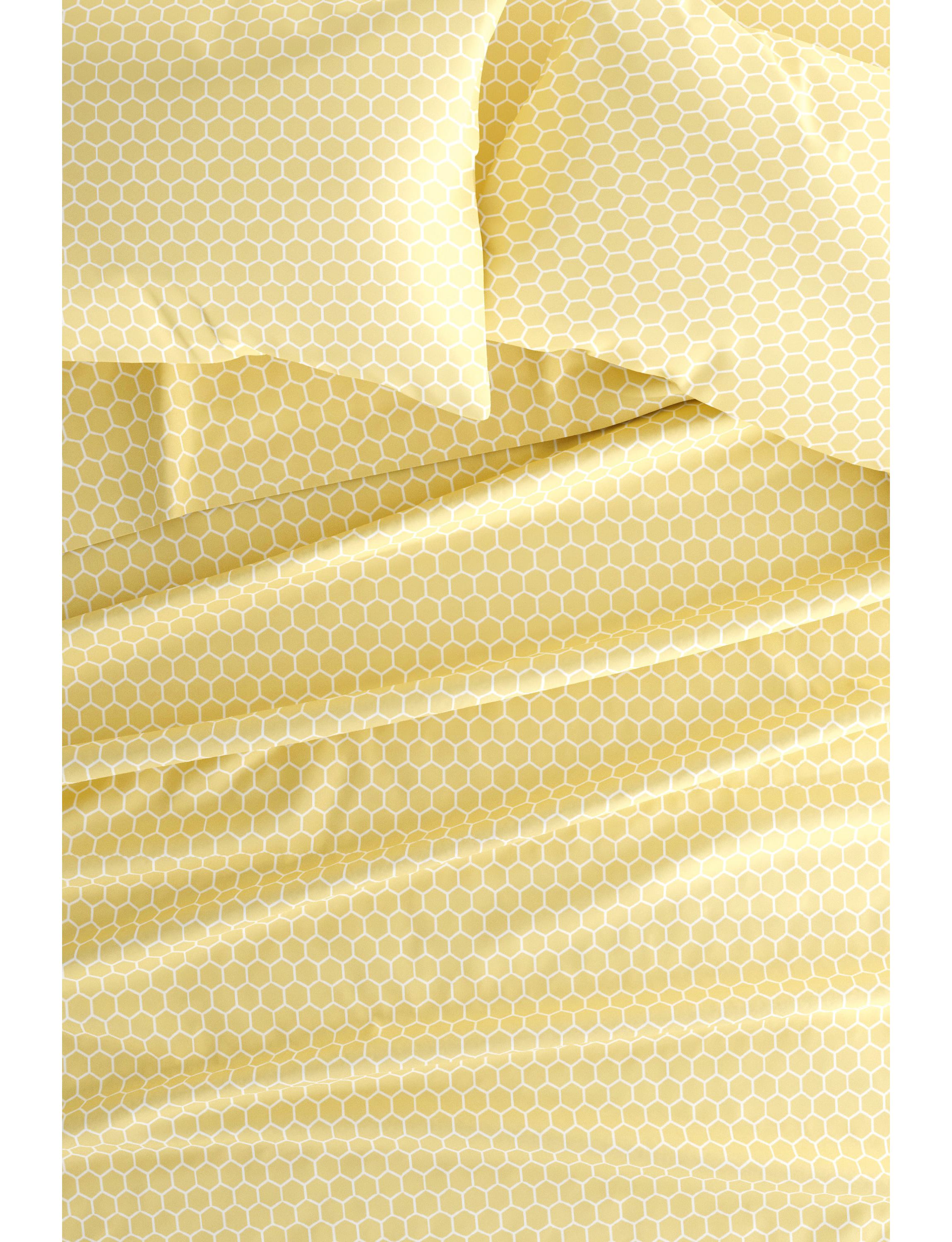 Sheet Set 4-Piece Patterned Microfiber Geometric Ultra Soft Bedding