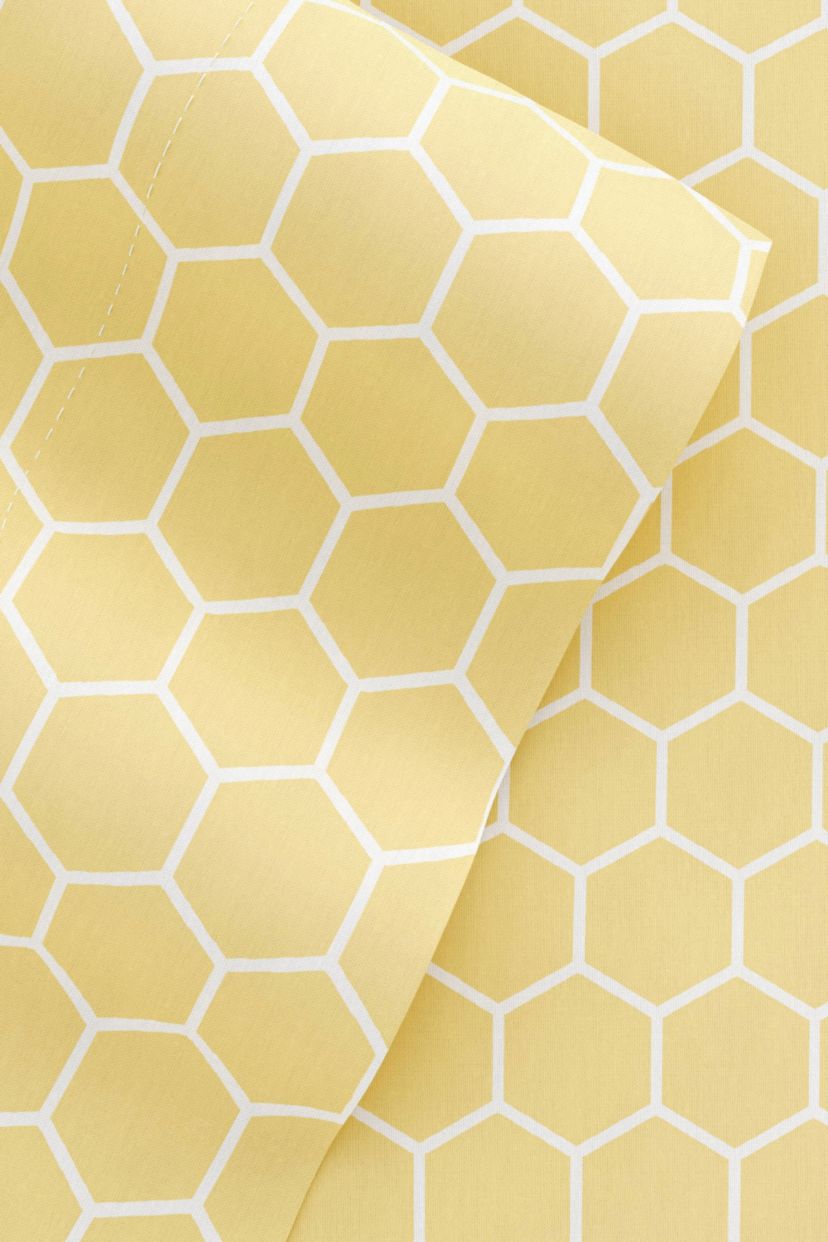 Sheet Set 4-Piece Patterned Microfiber Geometric Ultra Soft Bedding