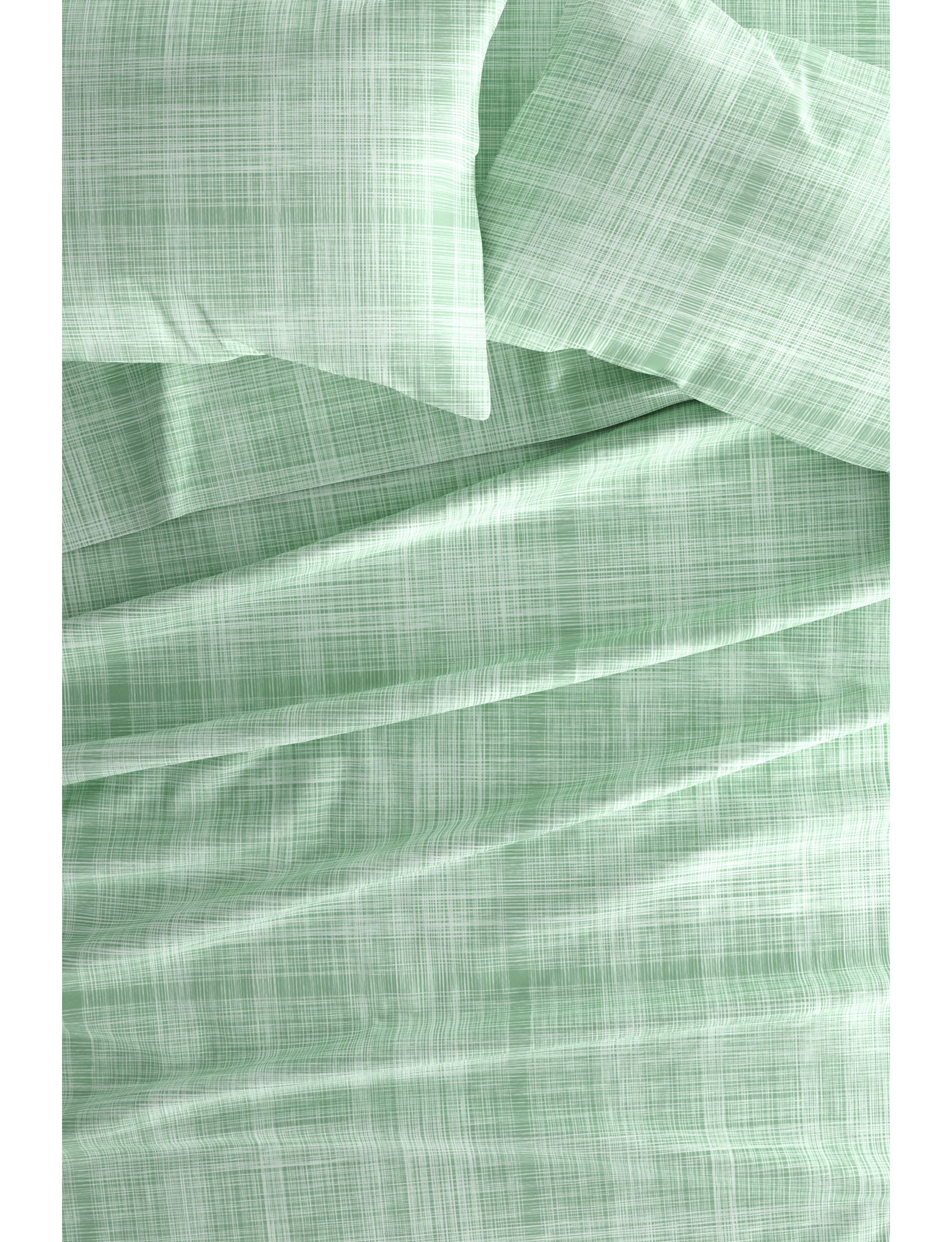 Sheet Set 3-Piece Patterned Microfiber Modern Elegance Ultra Soft Bedding