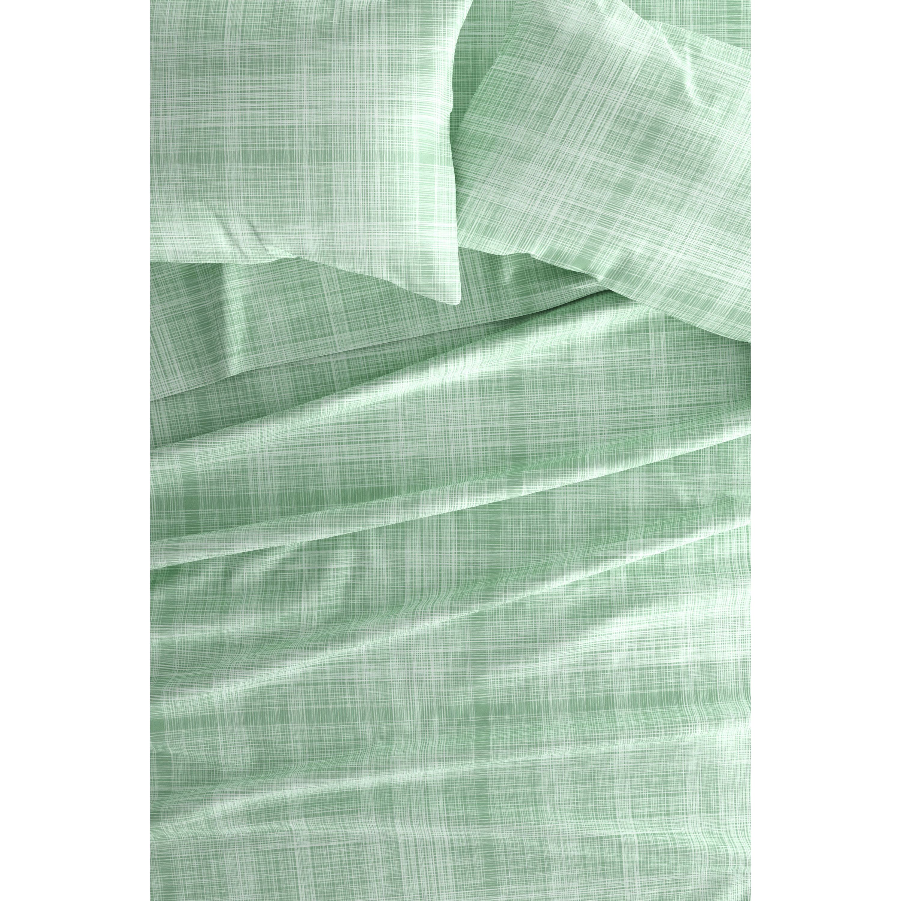 Sheet Set 3-Piece Patterned Microfiber Modern Elegance Ultra Soft Bedding