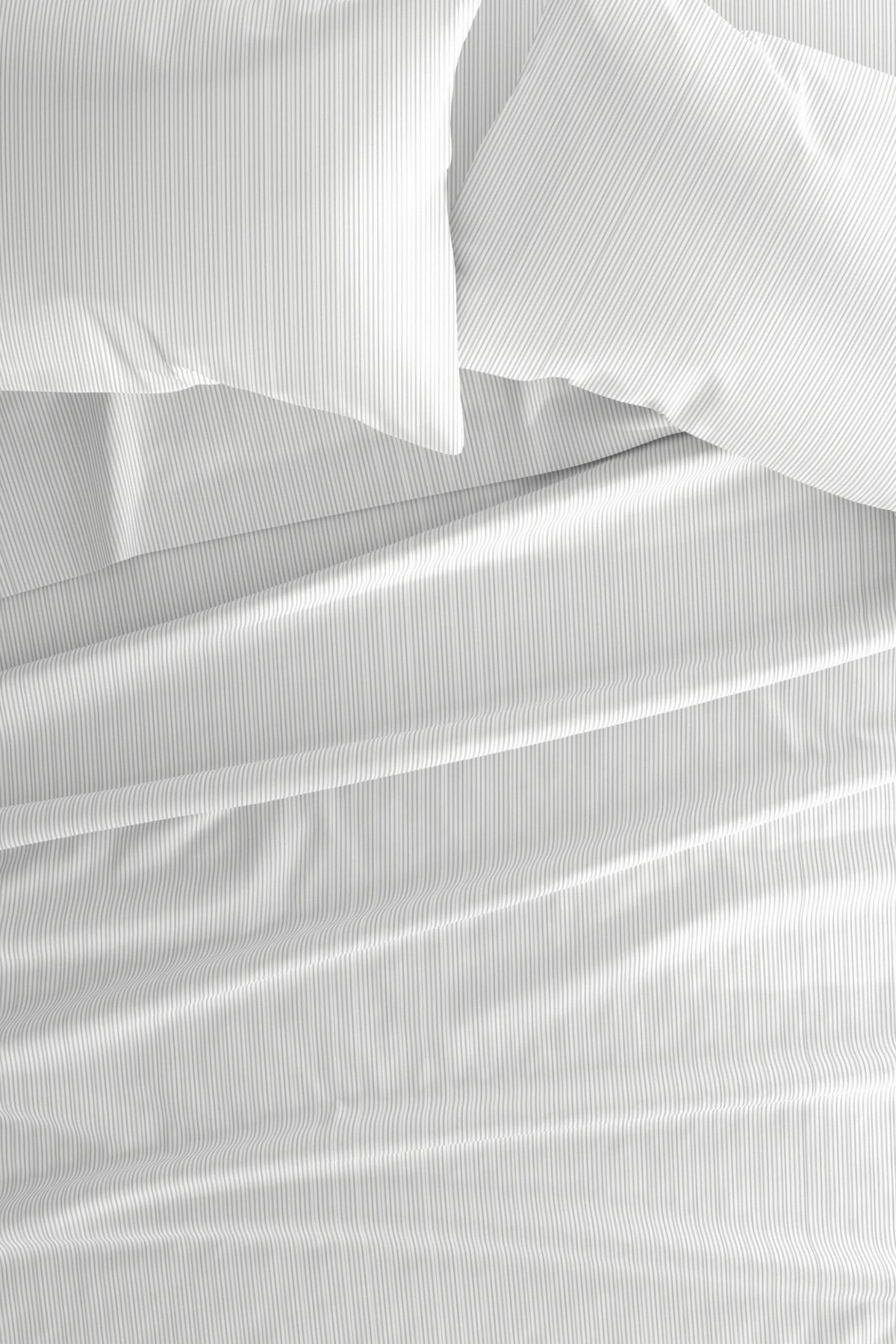 Sheet Set 4-Piece Patterned Microfiber Dots & Stripes Ultra Soft Bedding