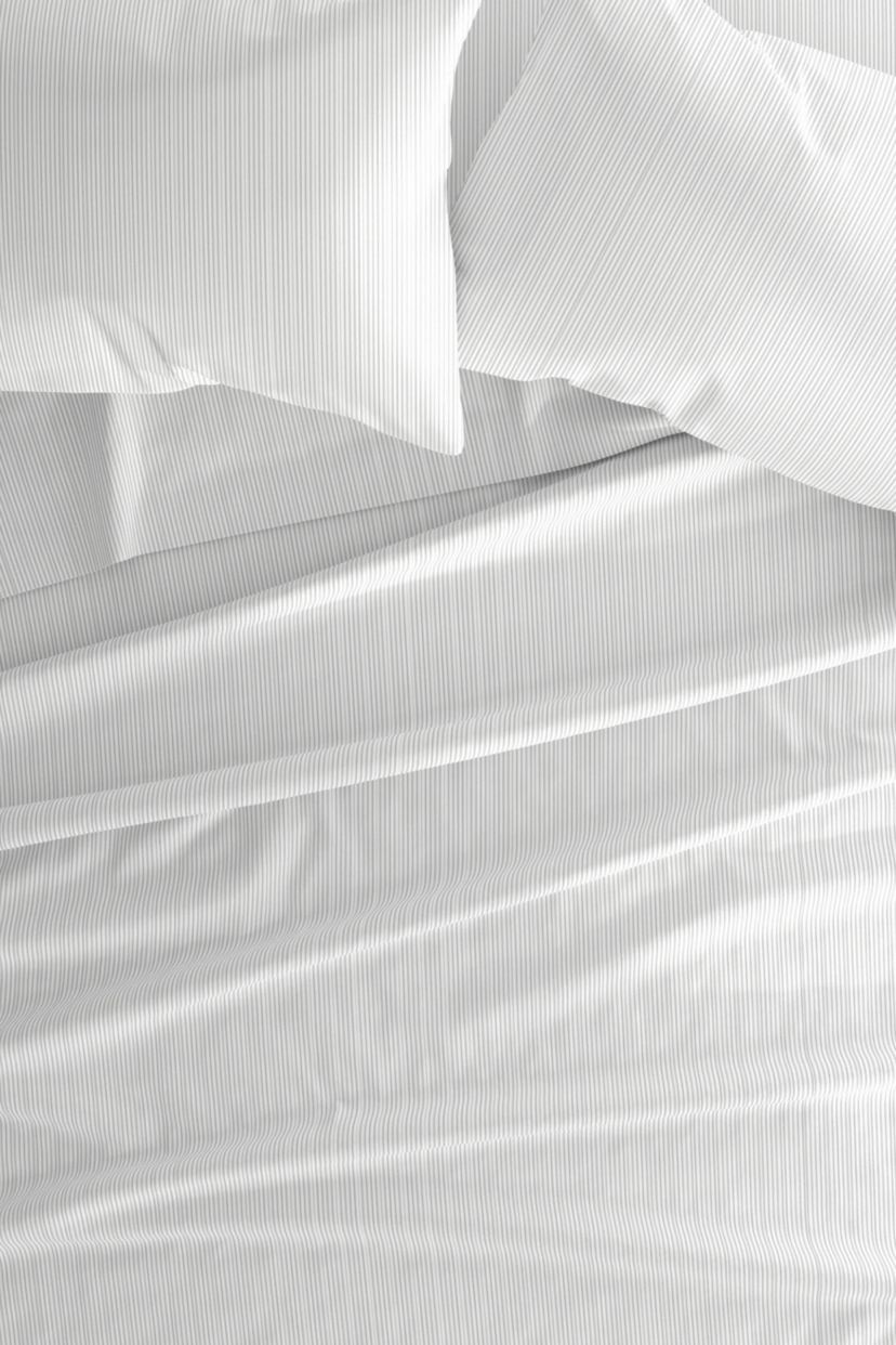 Sheet Set 4-Piece Patterned Microfiber Dots & Stripes Ultra Soft Bedding
