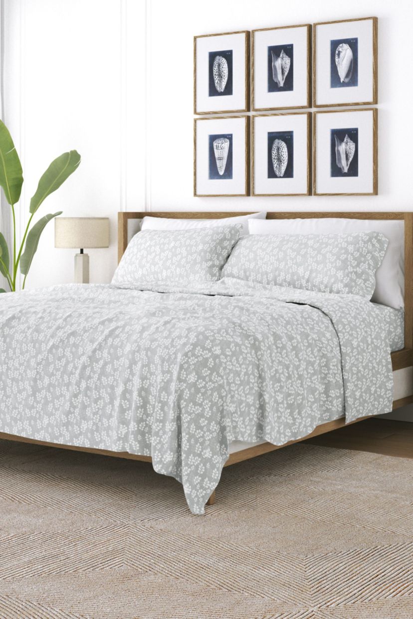 Sheet Set 3-Piece Patterned Microfiber Bohemian Ultra Soft Bedding