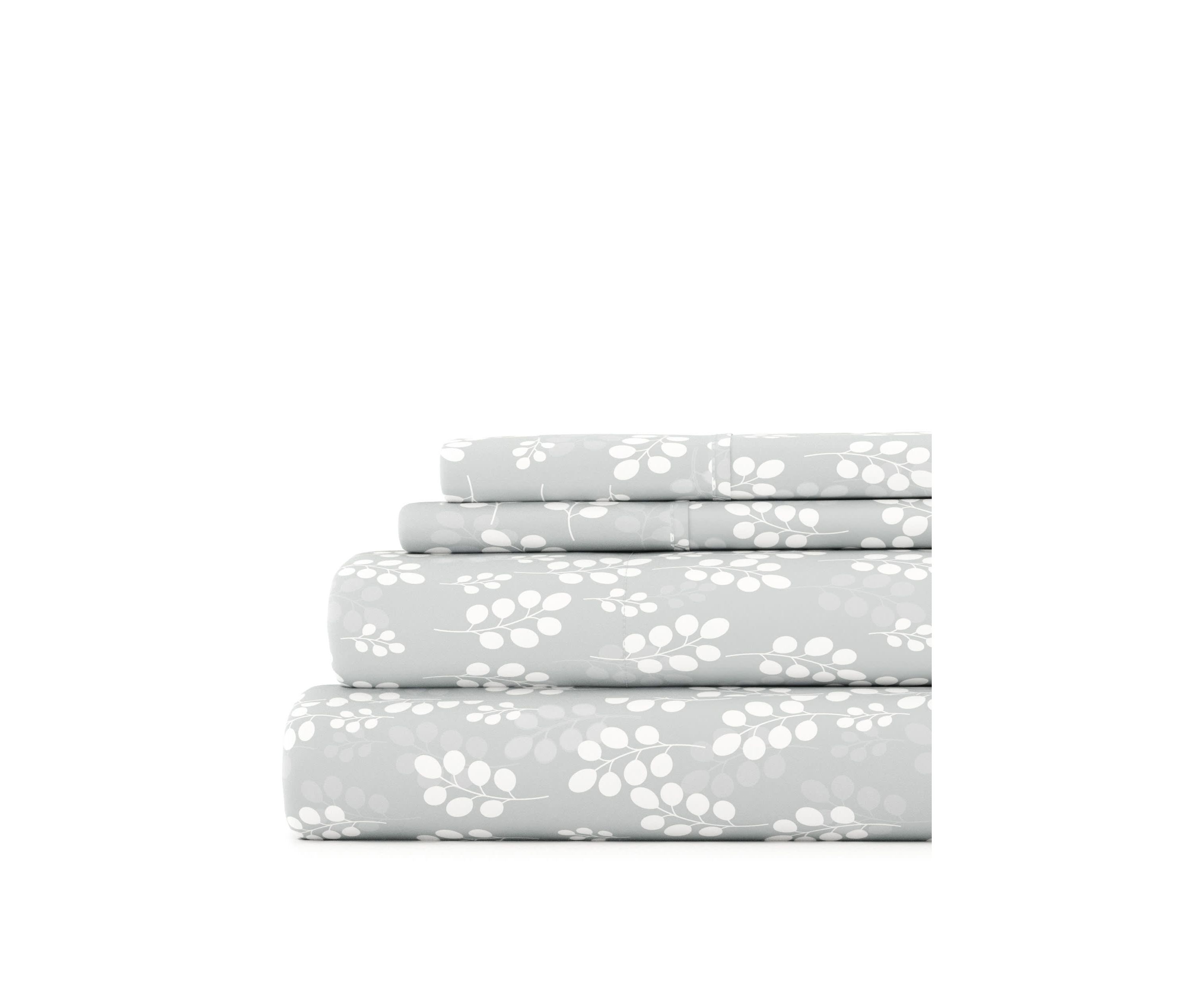 Sheet Set 3-Piece Patterned Microfiber Bohemian Ultra Soft Bedding