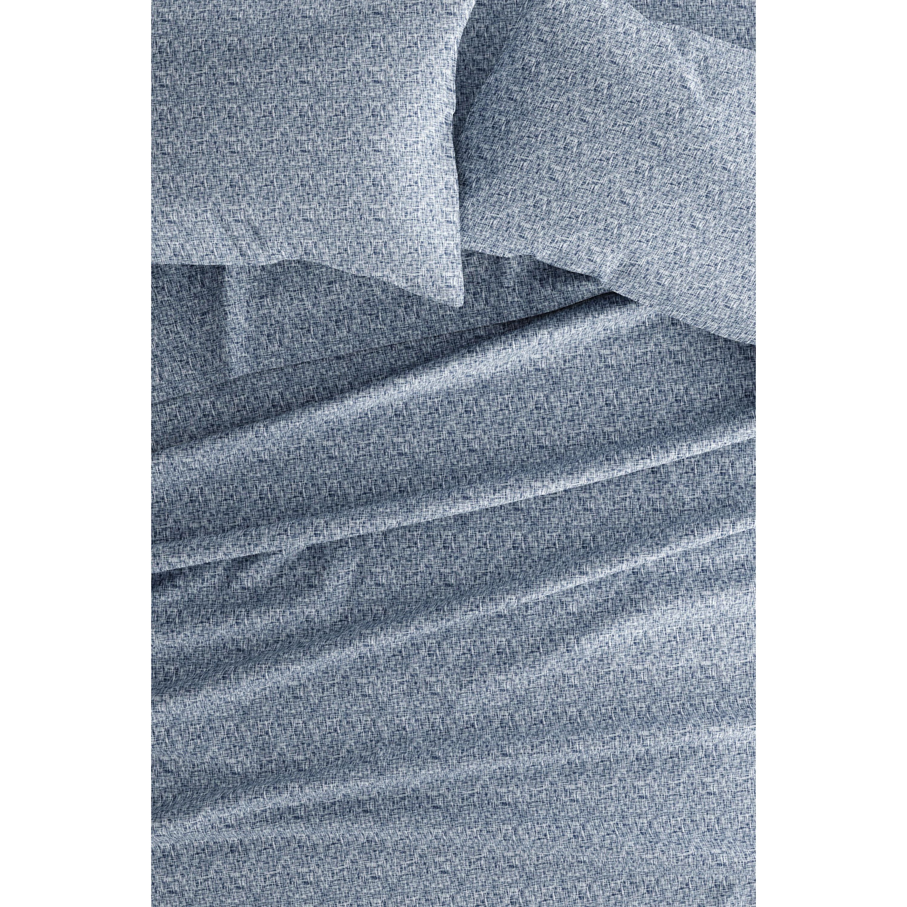 Sheet Set 4-Piece Patterned Microfiber Modern Elegance Ultra Soft Bedding