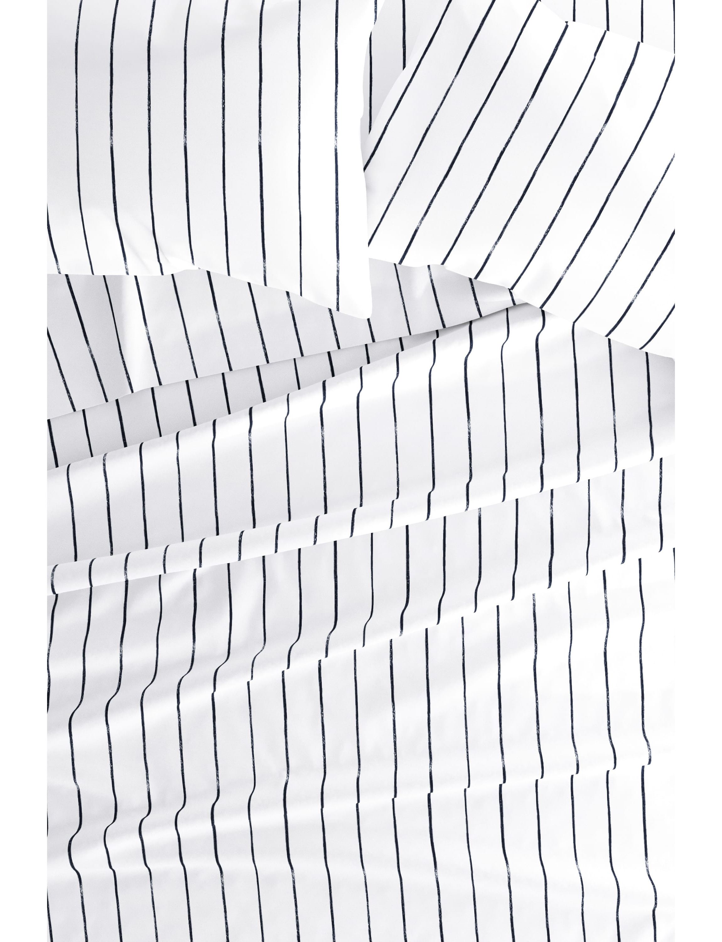 Sheet Set 4-Piece Patterned Microfiber Dots & Stripes Ultra Soft Bedding